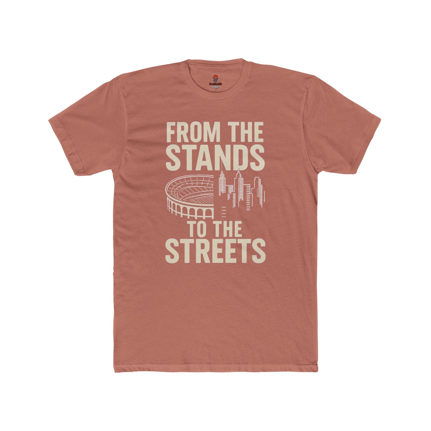 Adult Sports Season Ready Tee, Stands to the Streets