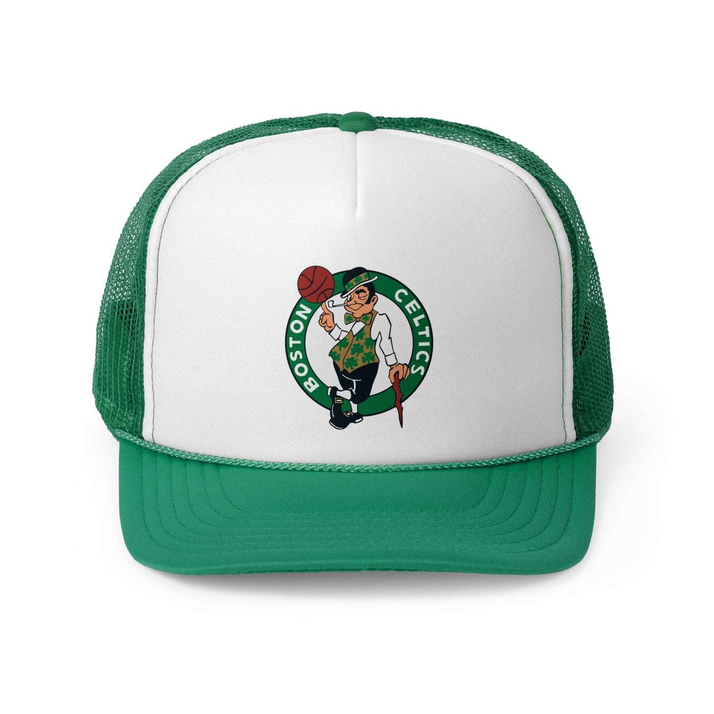 Boston Celtics Trucker Cap, Sports Hat, NBA Fan Gear, Adjustable Hat, Basketball Gift, Game Day Accessory