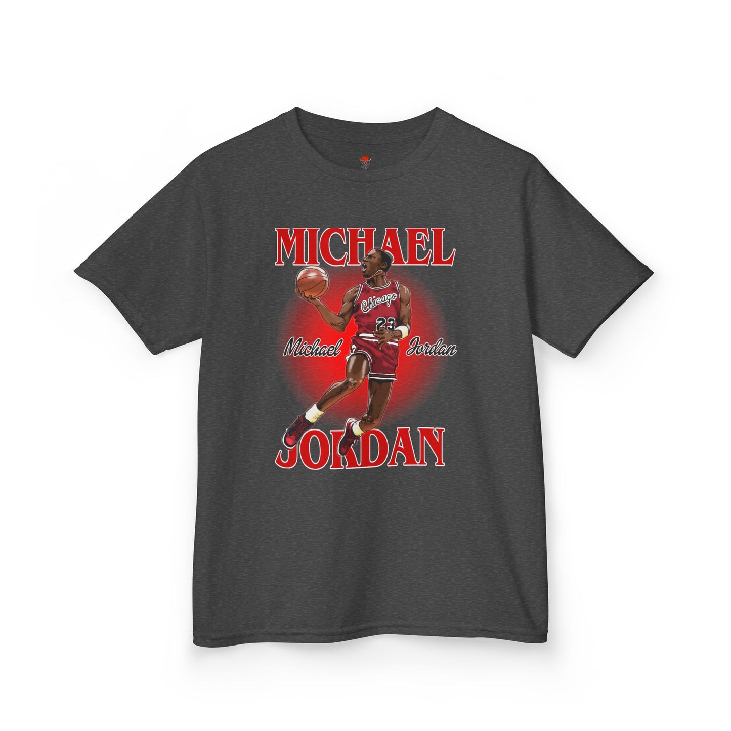 Kids Michael Jordan Retro 2 Unisex Heavy Cotton Tee - Basketball Inspired Apparel
