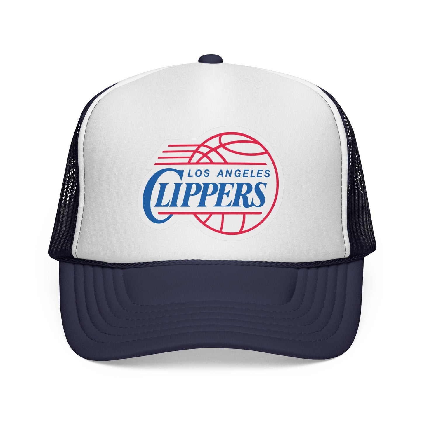 LA Clippers Trucker Cap - Sporty Mesh Hat, Perfect for Game Day, NBA Fans, Gifts for Basketball Lovers, Summer Wear