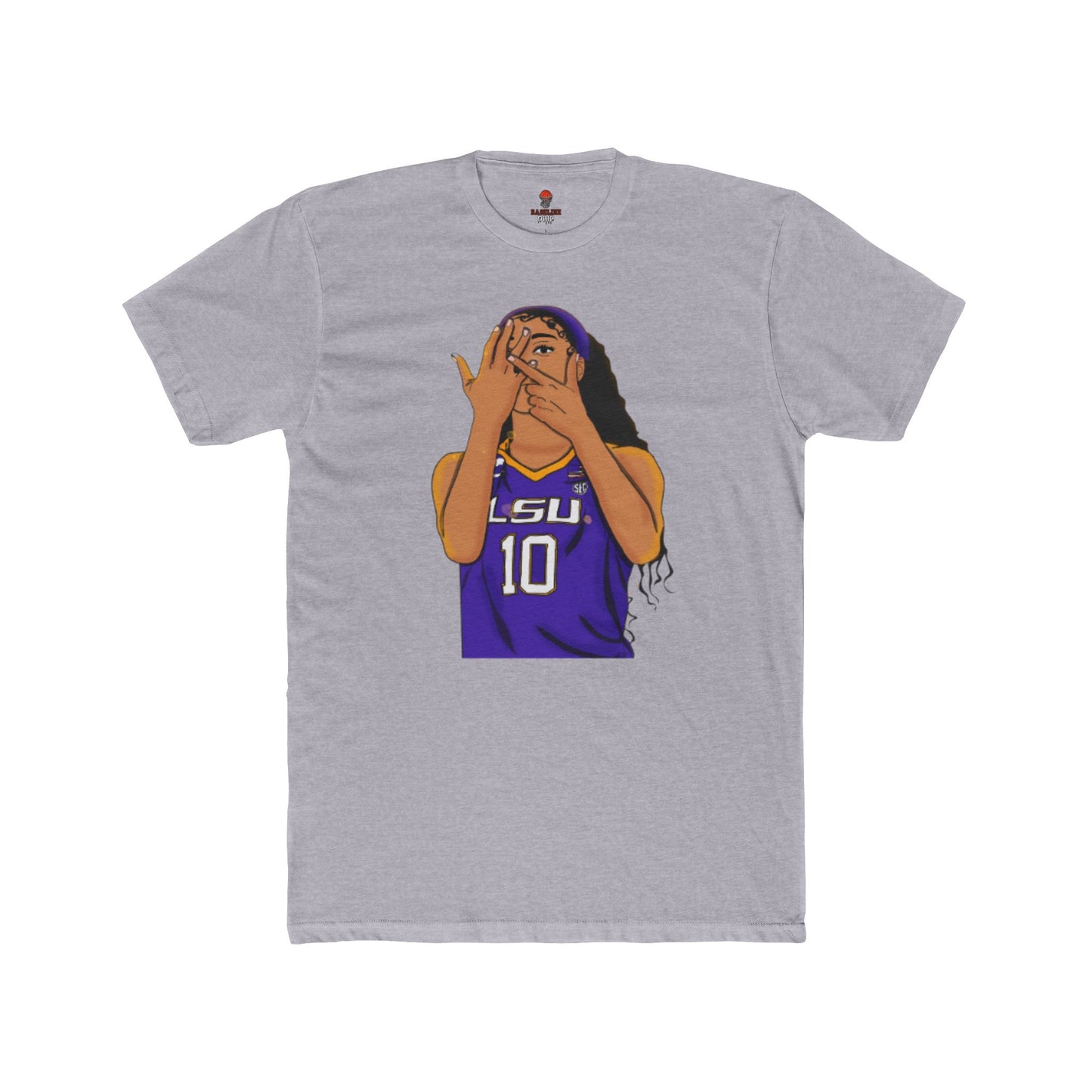 Adult Graphic Angel Ring Finger Tee