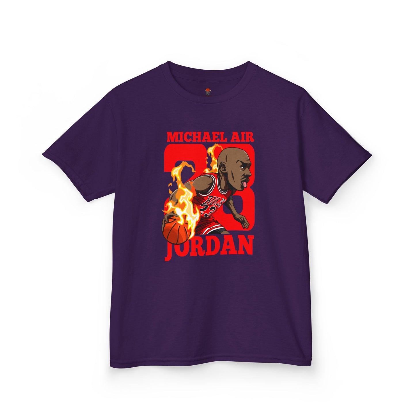 Kids Michael Jordan Retro Unisex Heavy Cotton Tee - Basketball Inspired Apparel