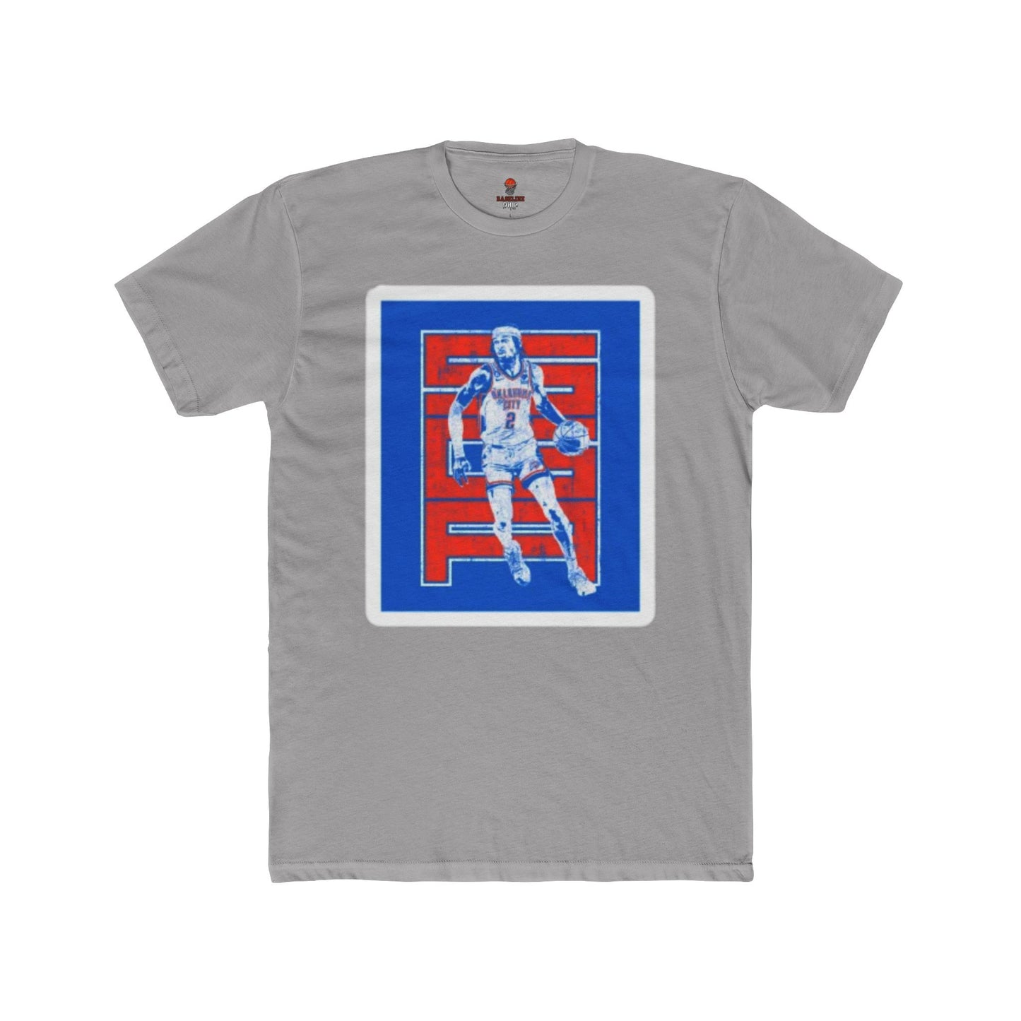 Adult Athletic Graphic Tee, SGA Retro Sports Shirt, Unisex Casual Wear, Gift for Sports Lovers, Comfortable everyday shirt