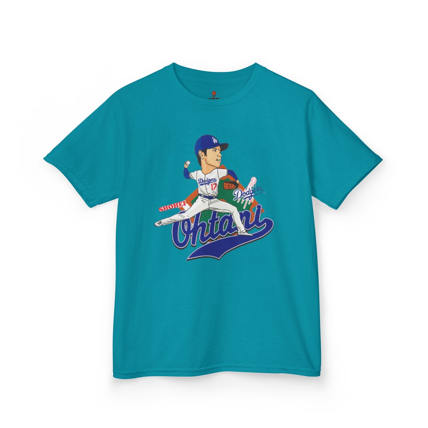 Kids Baseball Ohtani Tee, Youth Sports Shirt, Childrens Team Apparel, Baseball Fan Gift, Activewear for Boys and Girls