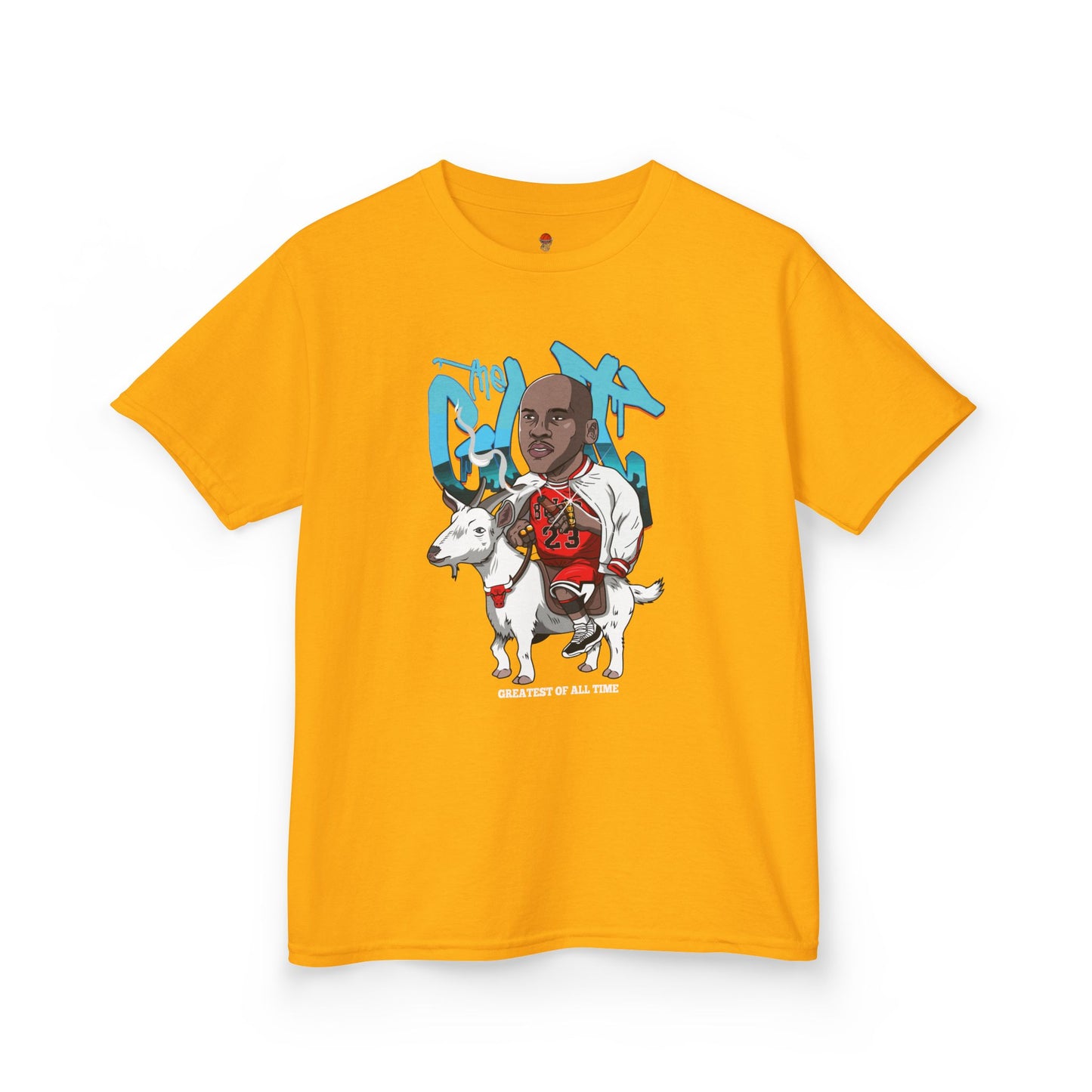 Kids MJ GOAT Basketball Fan Unisex Heavy Cotton Tee