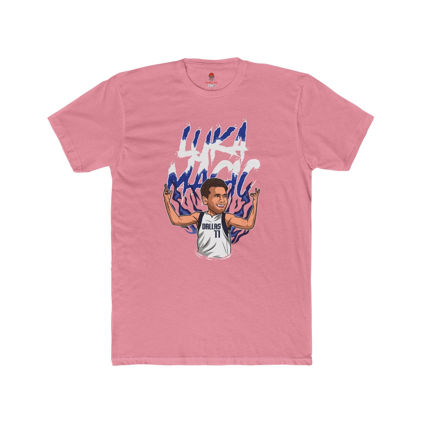 Adult Luke Magic Unisex Cotton Crew Tee - Perfect for Basketball Fans