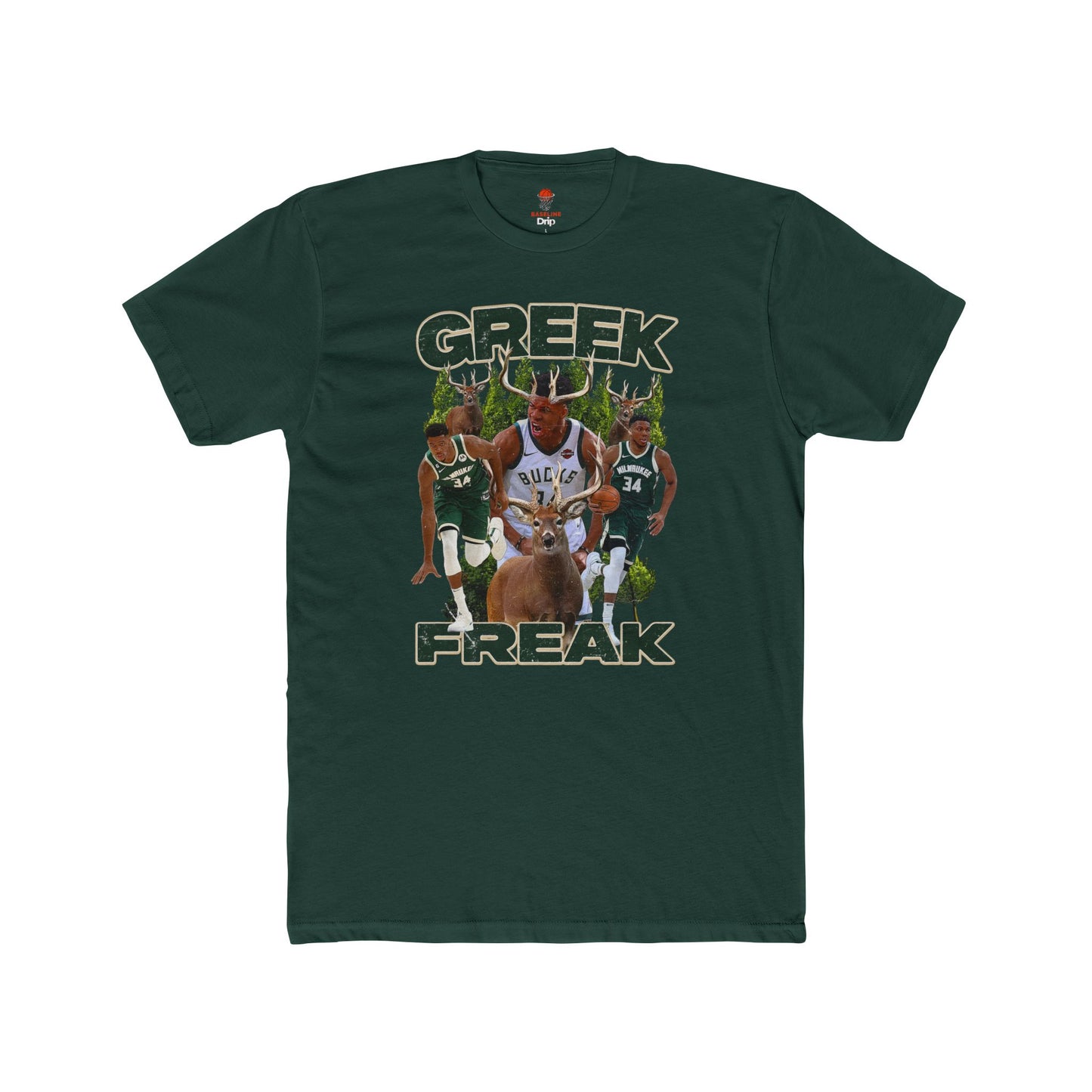 Adult Greek Freak Unisex Cotton Crew Tee - Perfect for Fans and Sports Lovers