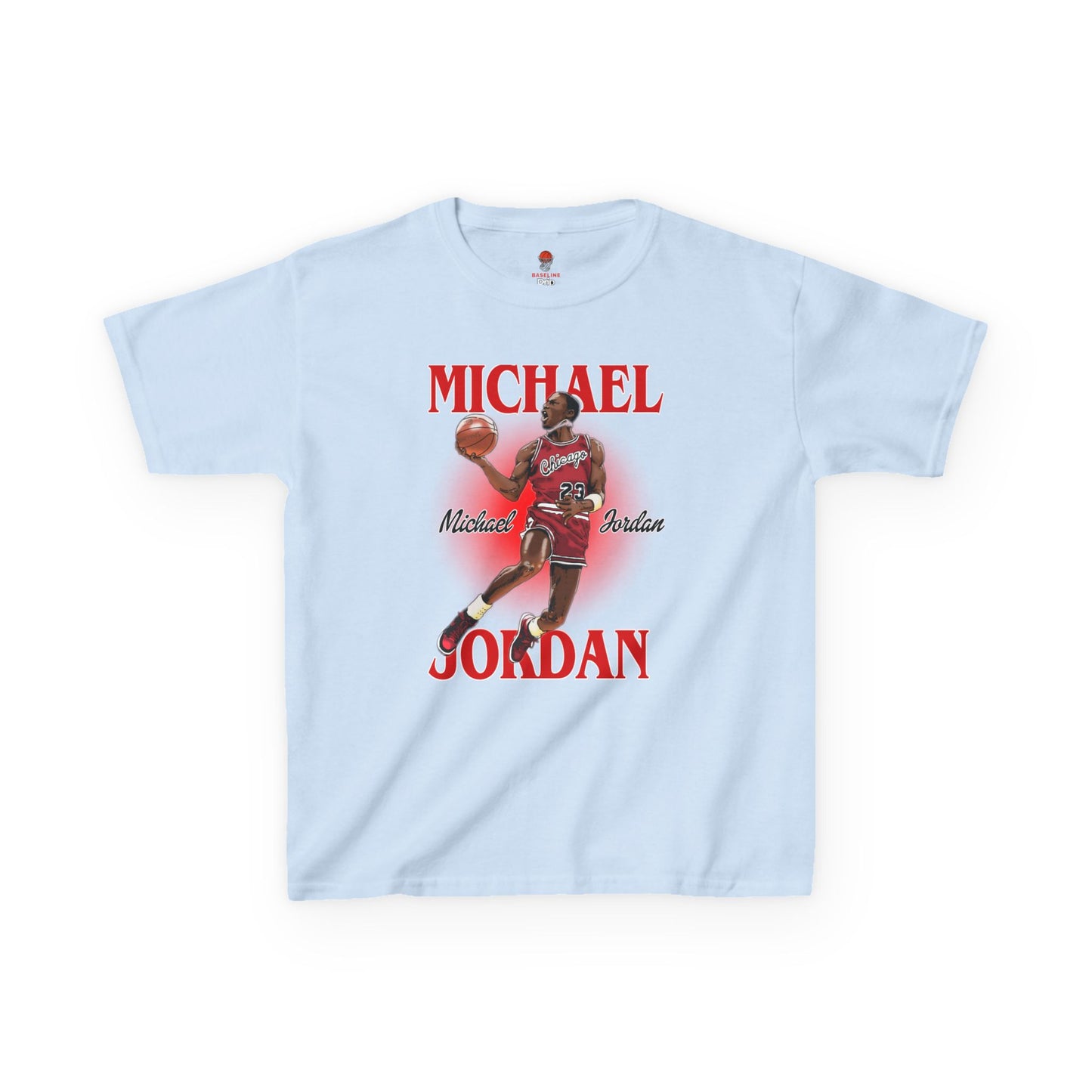 Kids Michael Jordan Retro 2 Unisex Heavy Cotton Tee - Basketball Inspired Apparel