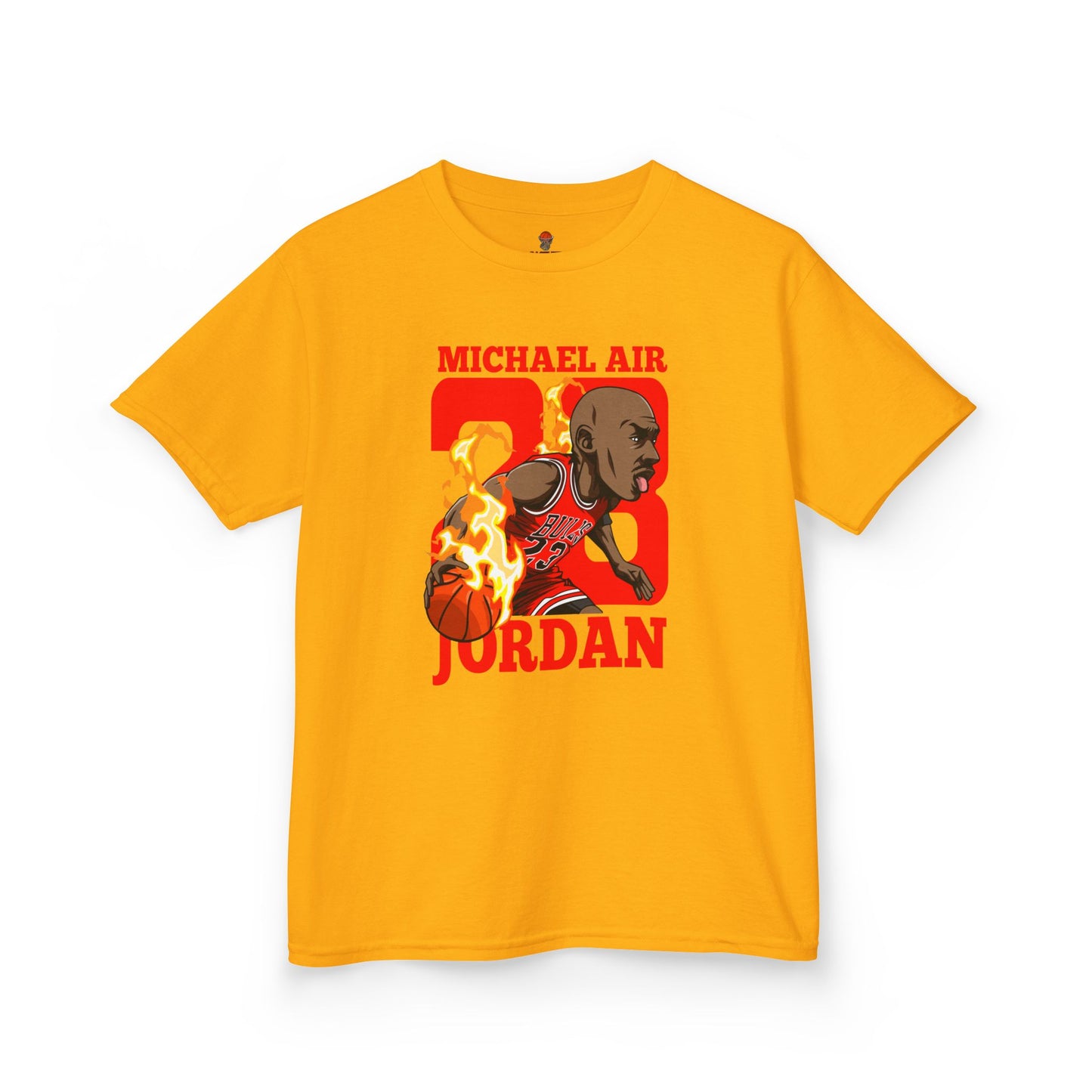 Kids Michael Jordan Retro Unisex Heavy Cotton Tee - Basketball Inspired Apparel