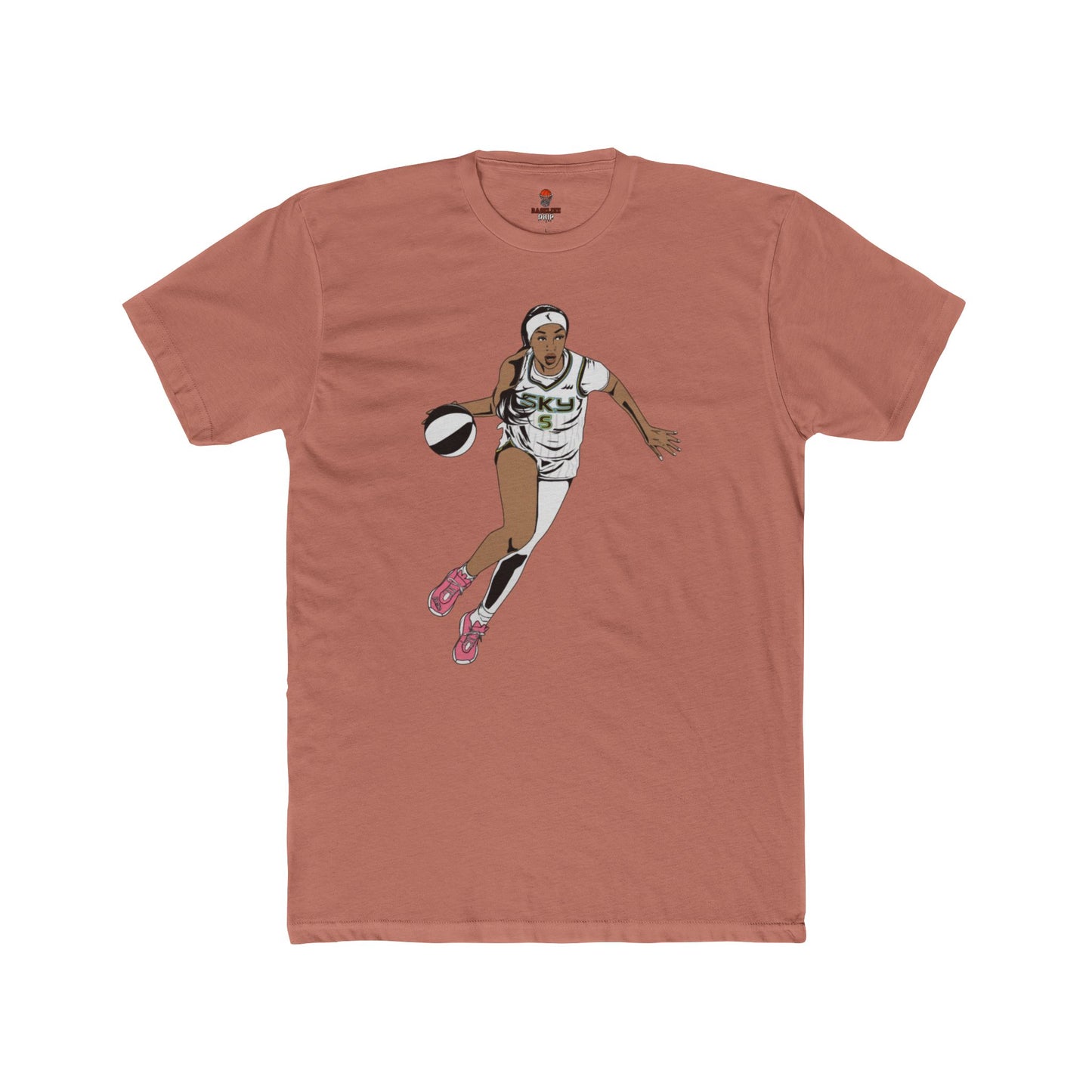 Adult Angel Graphic Dribble Tee
