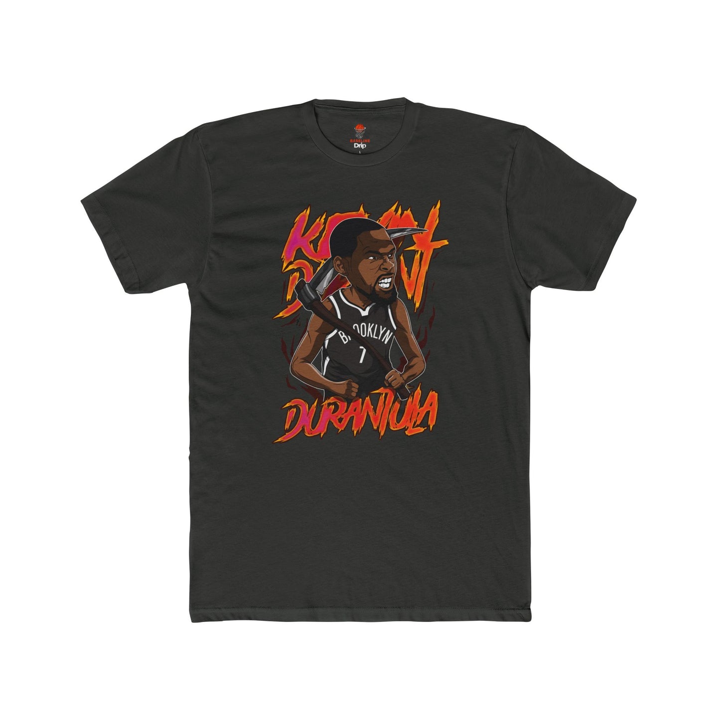 Adult Durantula Unisex Cotton Crew Tee - Perfect for Basketball Fans