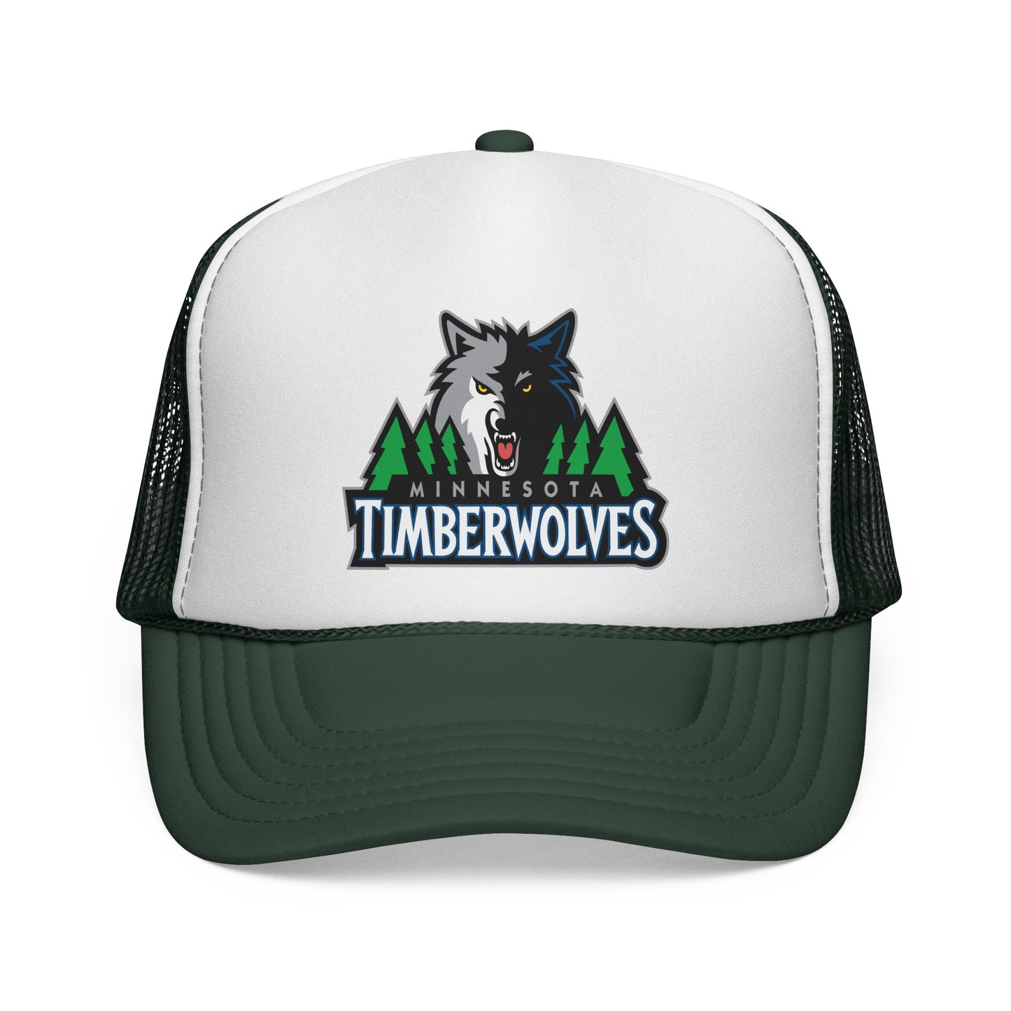 Minnesota Timberwolves Trucker Cap - Sporty Mesh Hat, Perfect for Game Day, NBA Fans, Gifts for Basketball Lovers, Summer Wear