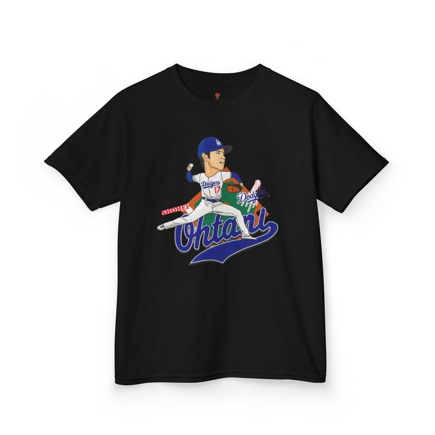 Kids Baseball Ohtani Tee, Youth Sports Shirt, Childrens Team Apparel, Baseball Fan Gift, Activewear for Boys and Girls