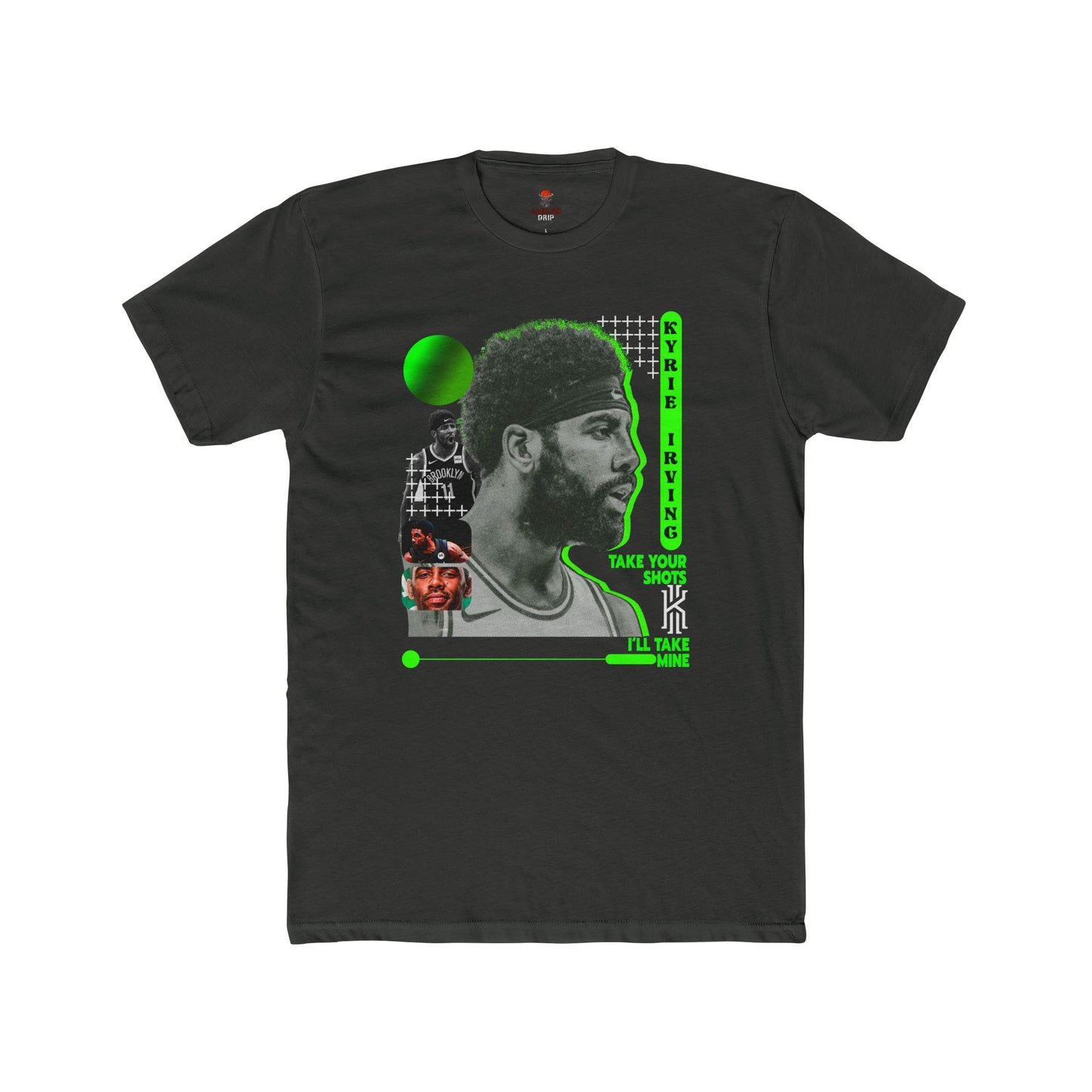 Adult Kyrie Basketball Themed Unisex Cotton Crew Tee - Sporty Graphic Tee for Fans, Gift for Athletes, Game Day Top