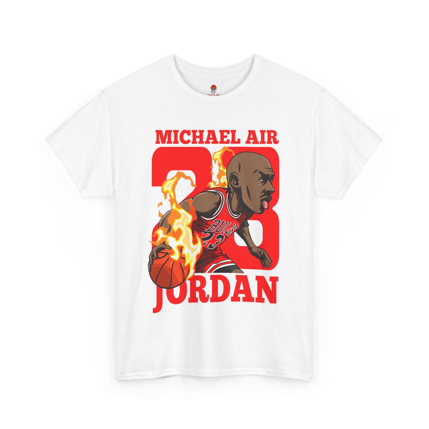 Adult Michael Jordan Retro Unisex Heavy Cotton Tee - Basketball Inspired Apparel