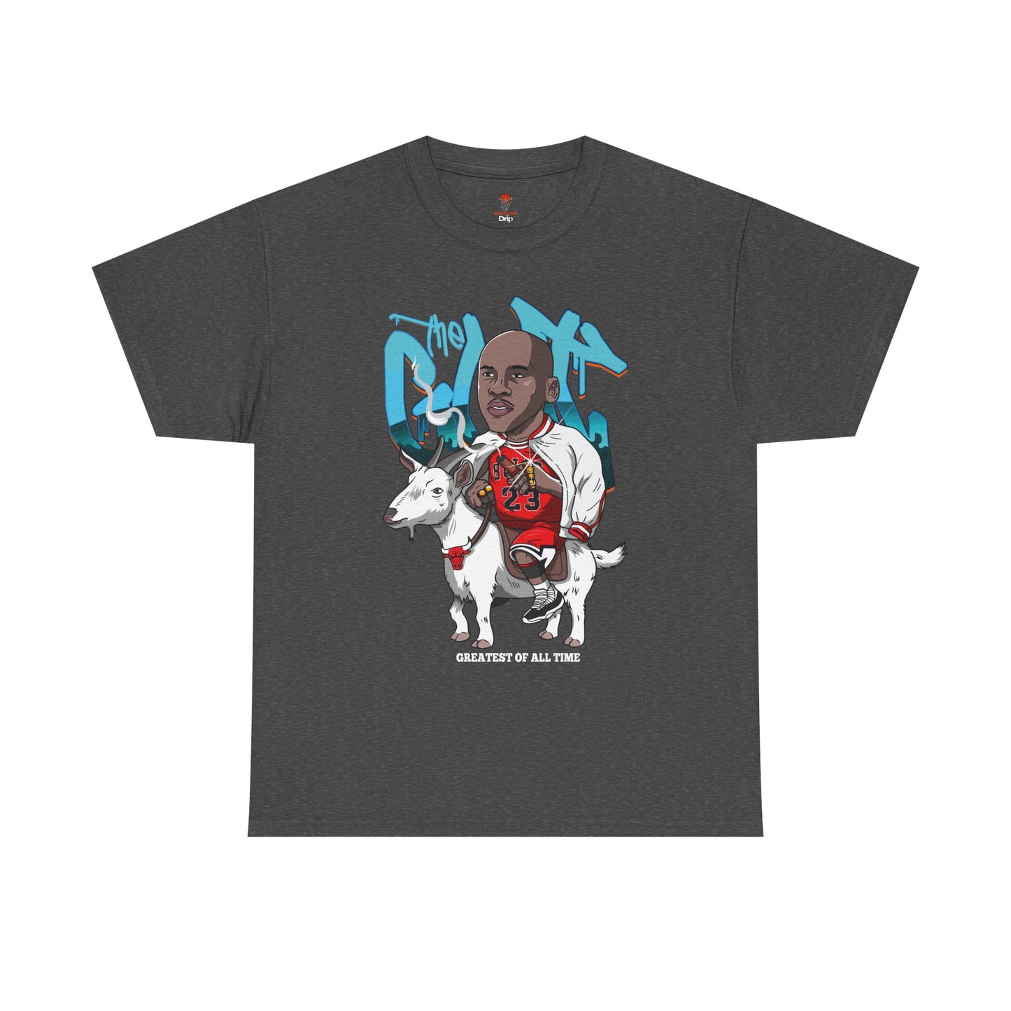 Adult MJ GOAT Basketball Fan Unisex Heavy Cotton Tee