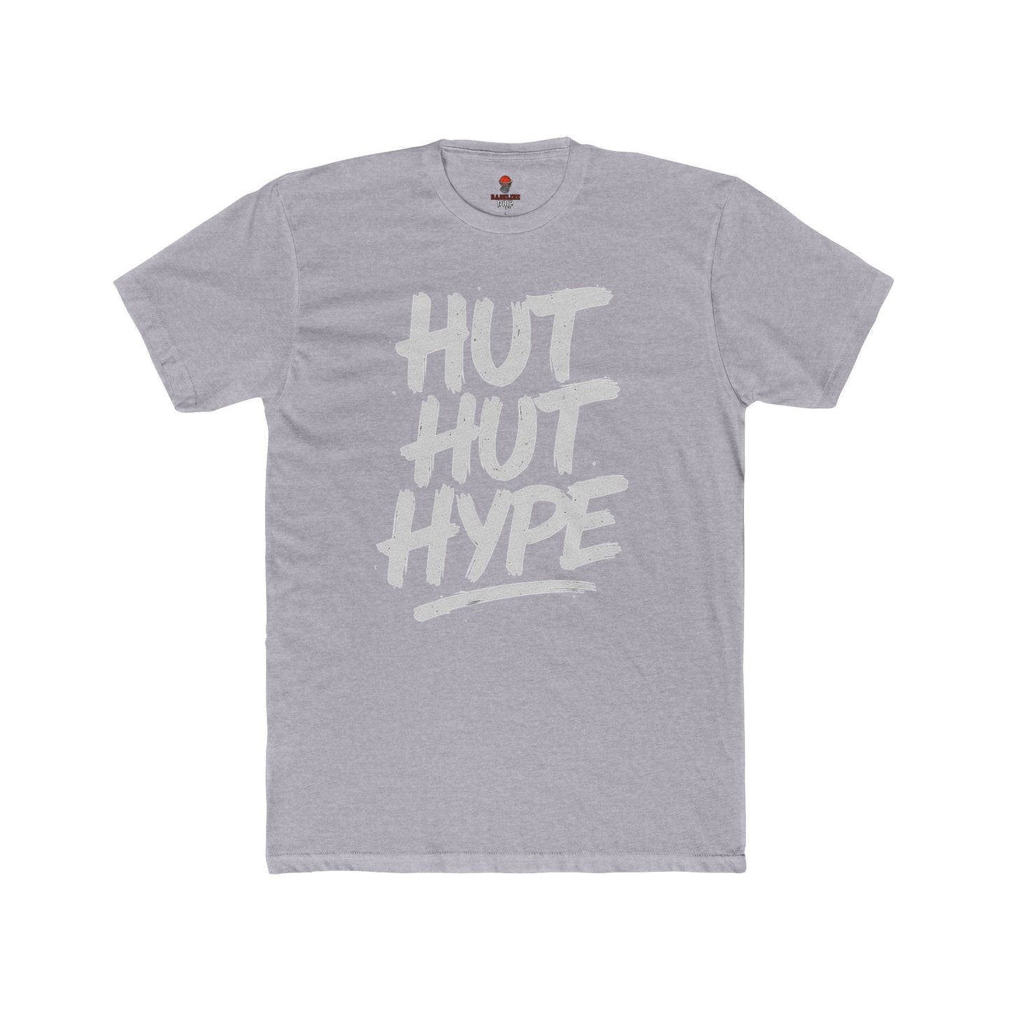Adult Graphic Tee - Hut Hut Hype Unisex Cotton Crew Tee