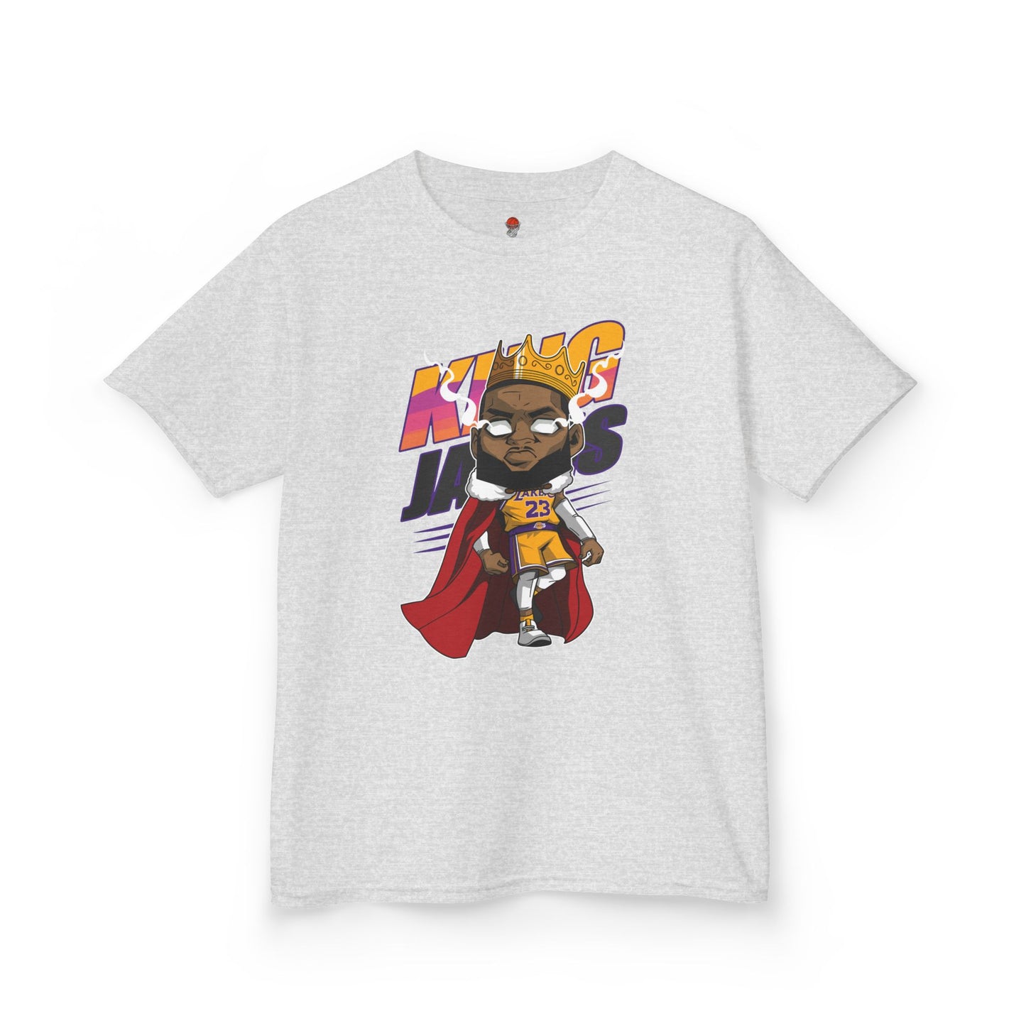 Kids King James Graphic Tee - Perfect Gift for Young Fans!