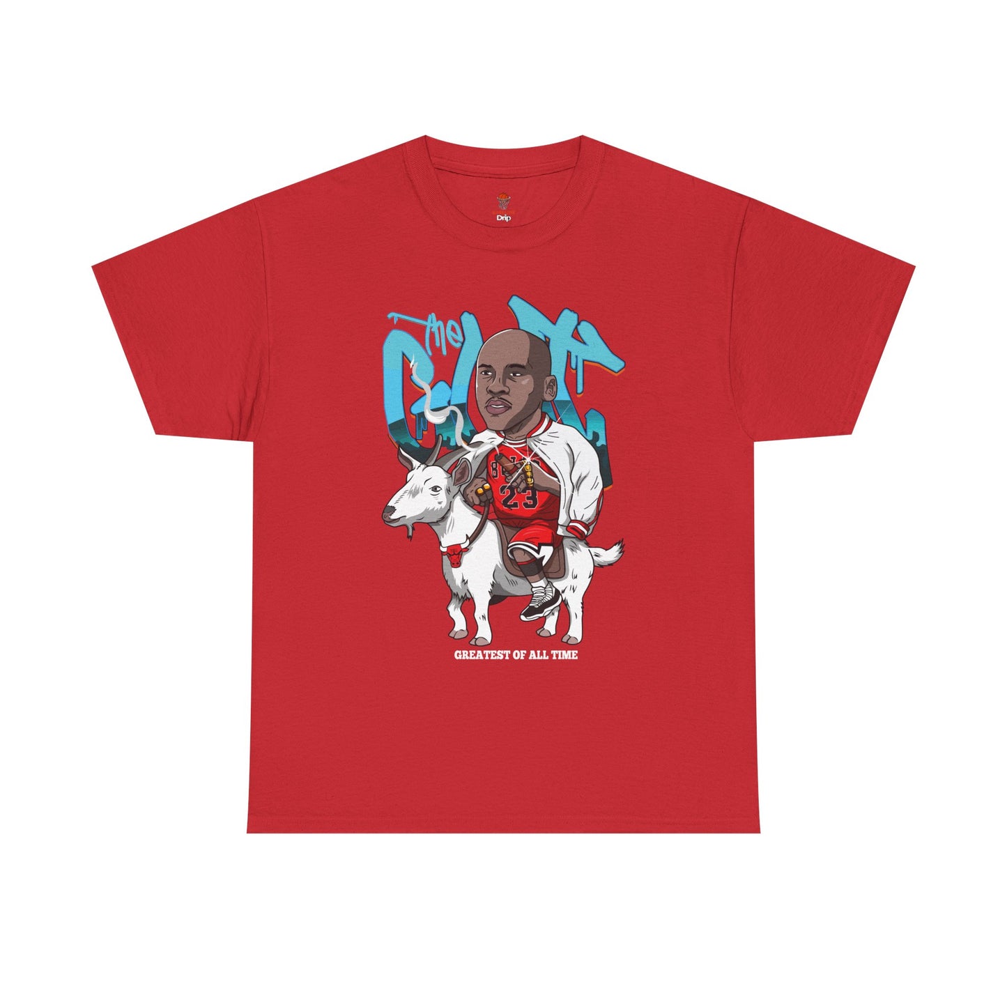 Adult MJ GOAT Basketball Fan Unisex Heavy Cotton Tee