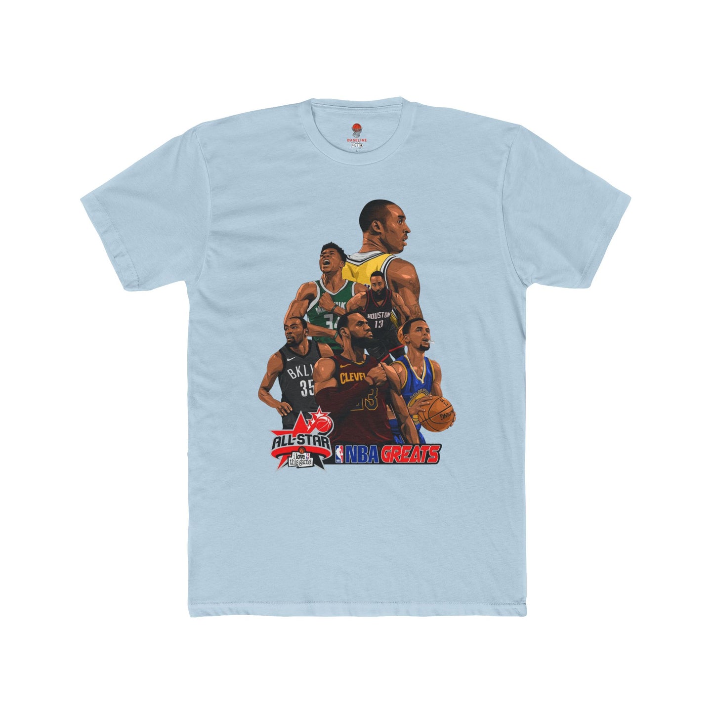 Adult NBA Classic Unisex Heavy Cotton Tee - Basketball Inspired Apparel