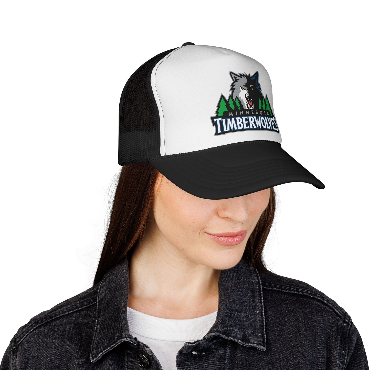 Minnesota Timberwolves Trucker Cap - Sporty Mesh Hat, Perfect for Game Day, NBA Fans, Gifts for Basketball Lovers, Summer Wear