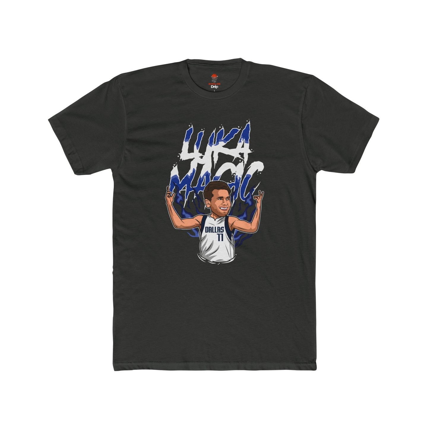 Adult Luke Magic Unisex Cotton Crew Tee - Perfect for Basketball Fans