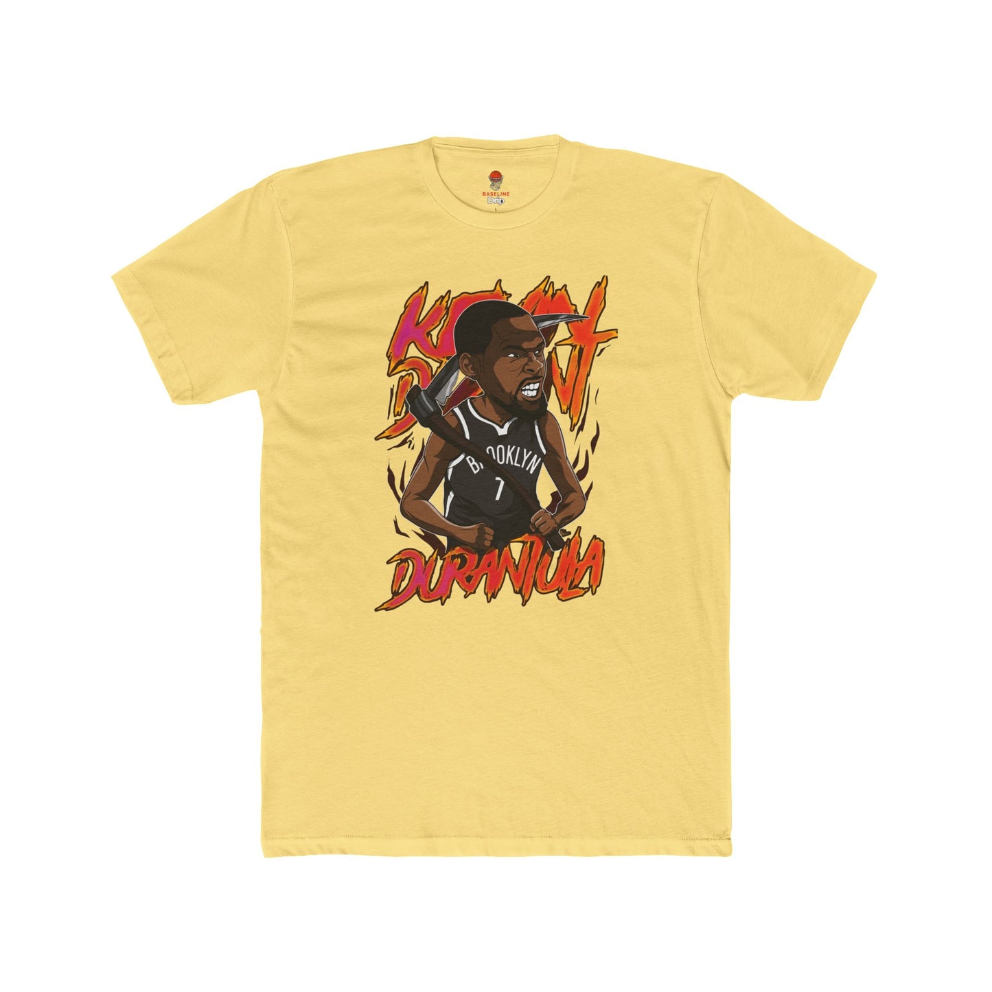 Adult Durantula Unisex Cotton Crew Tee - Perfect for Basketball Fans