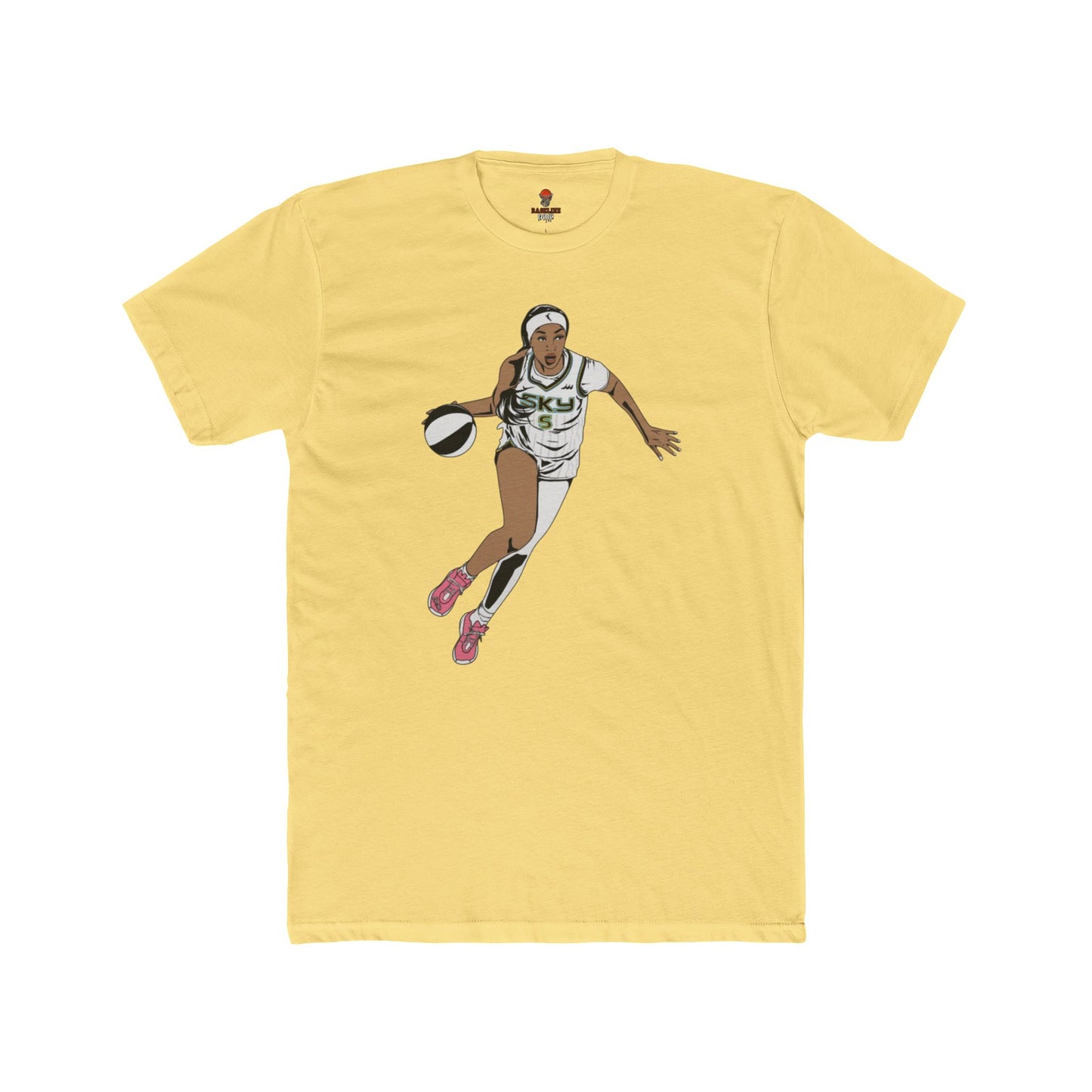 Adult Angel Graphic Dribble Tee