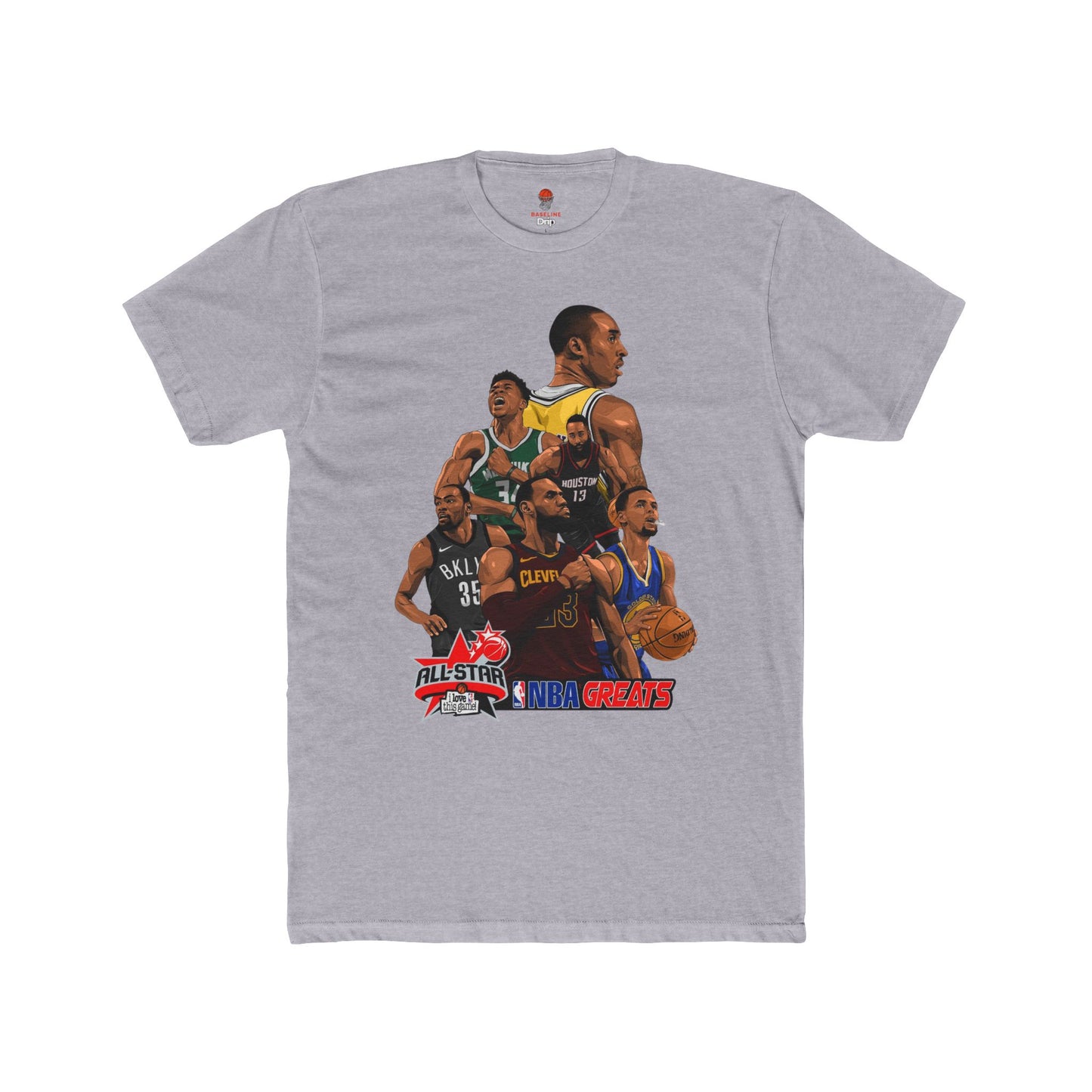 Adult NBA Classic Unisex Heavy Cotton Tee - Basketball Inspired Apparel