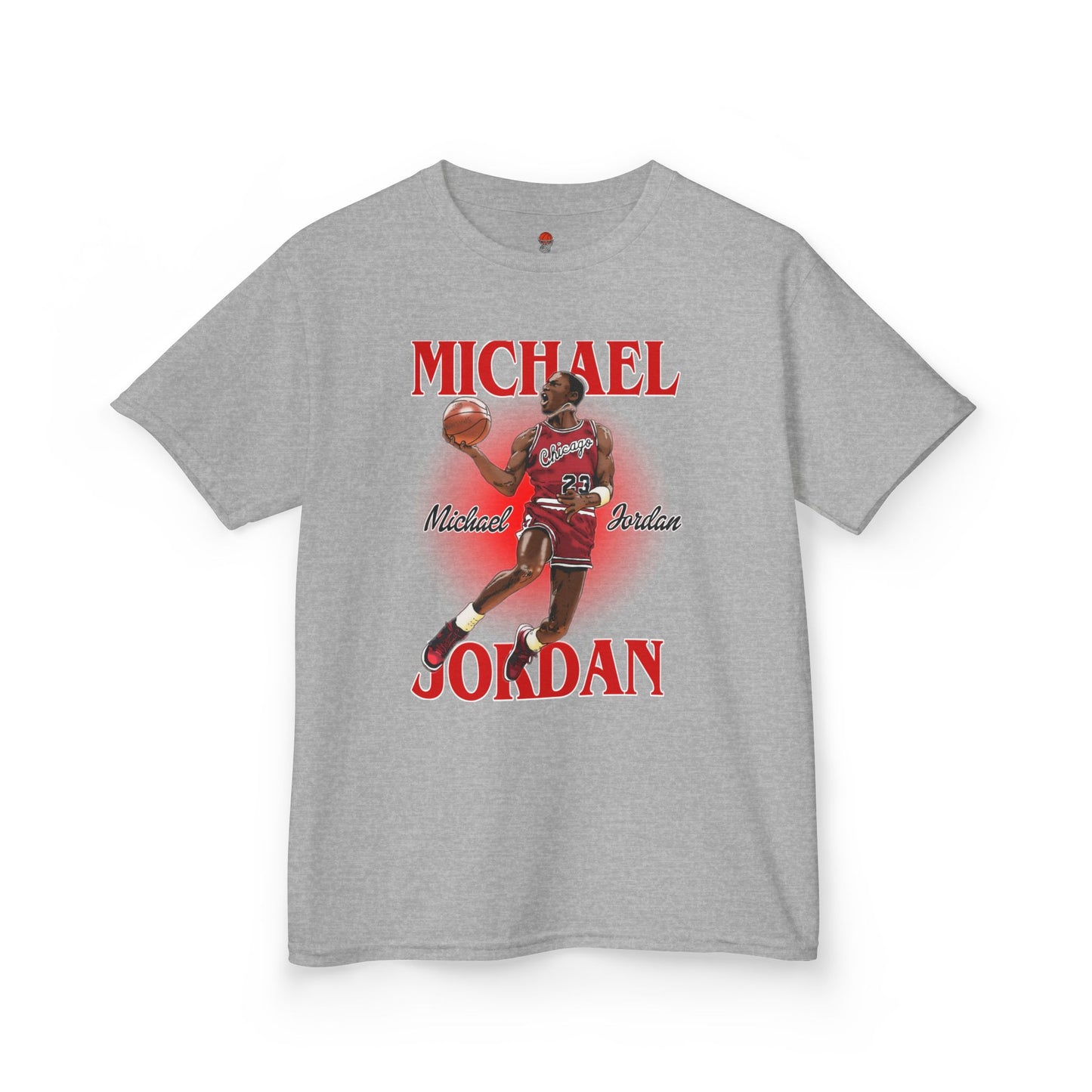 Kids Michael Jordan Retro 2 Unisex Heavy Cotton Tee - Basketball Inspired Apparel