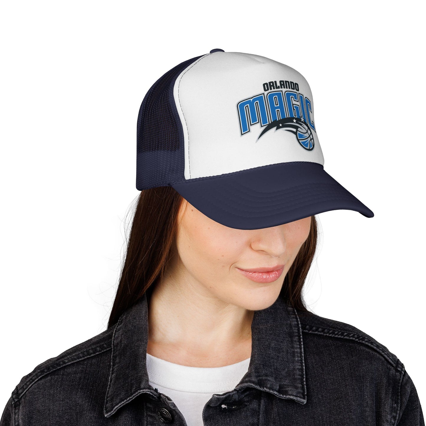 Orlando Magic Trucker Cap - Sporty Mesh Hat, Perfect for Game Day, NBA Fans, Gifts for Basketball Lovers, Summer Wear