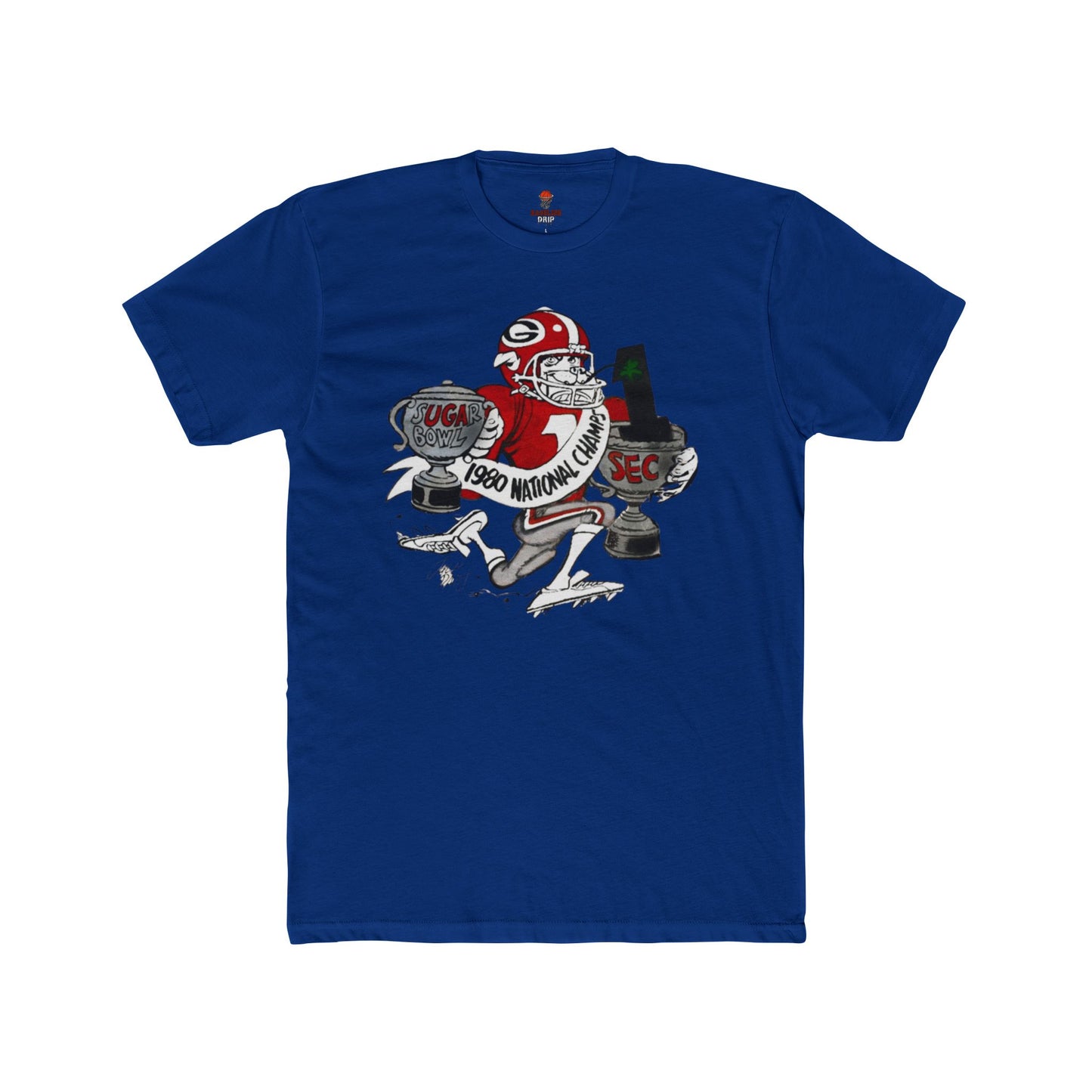 Adult GA Bulldog Champ Running Graphic Tee