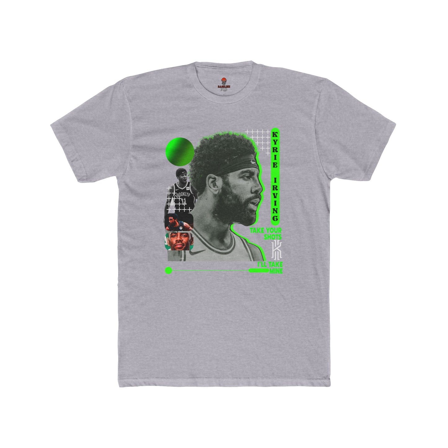 Adult Kyrie Basketball Themed Unisex Cotton Crew Tee - Sporty Graphic Tee for Fans, Gift for Athletes, Game Day Top