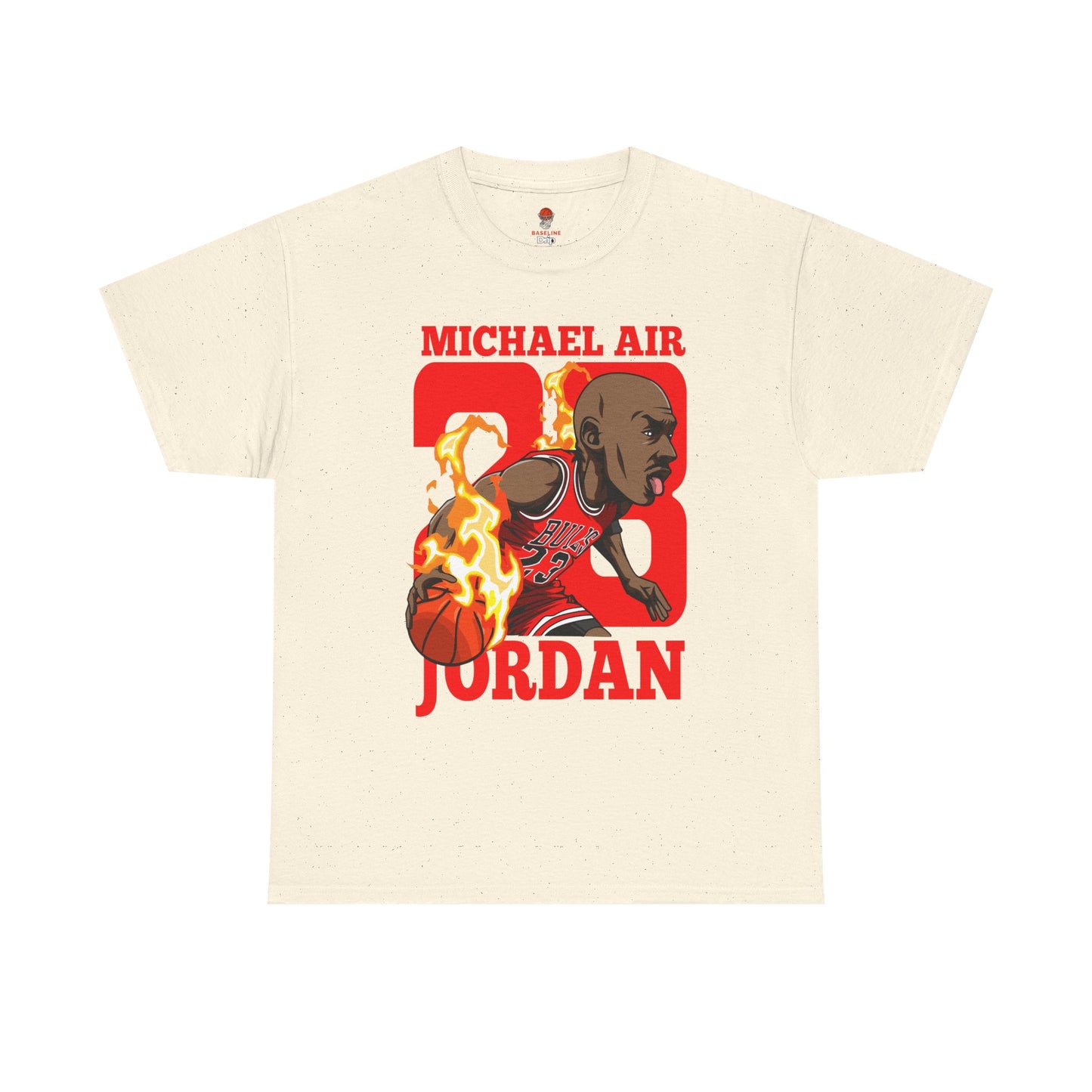 Adult Michael Jordan Retro Unisex Heavy Cotton Tee - Basketball Inspired Apparel