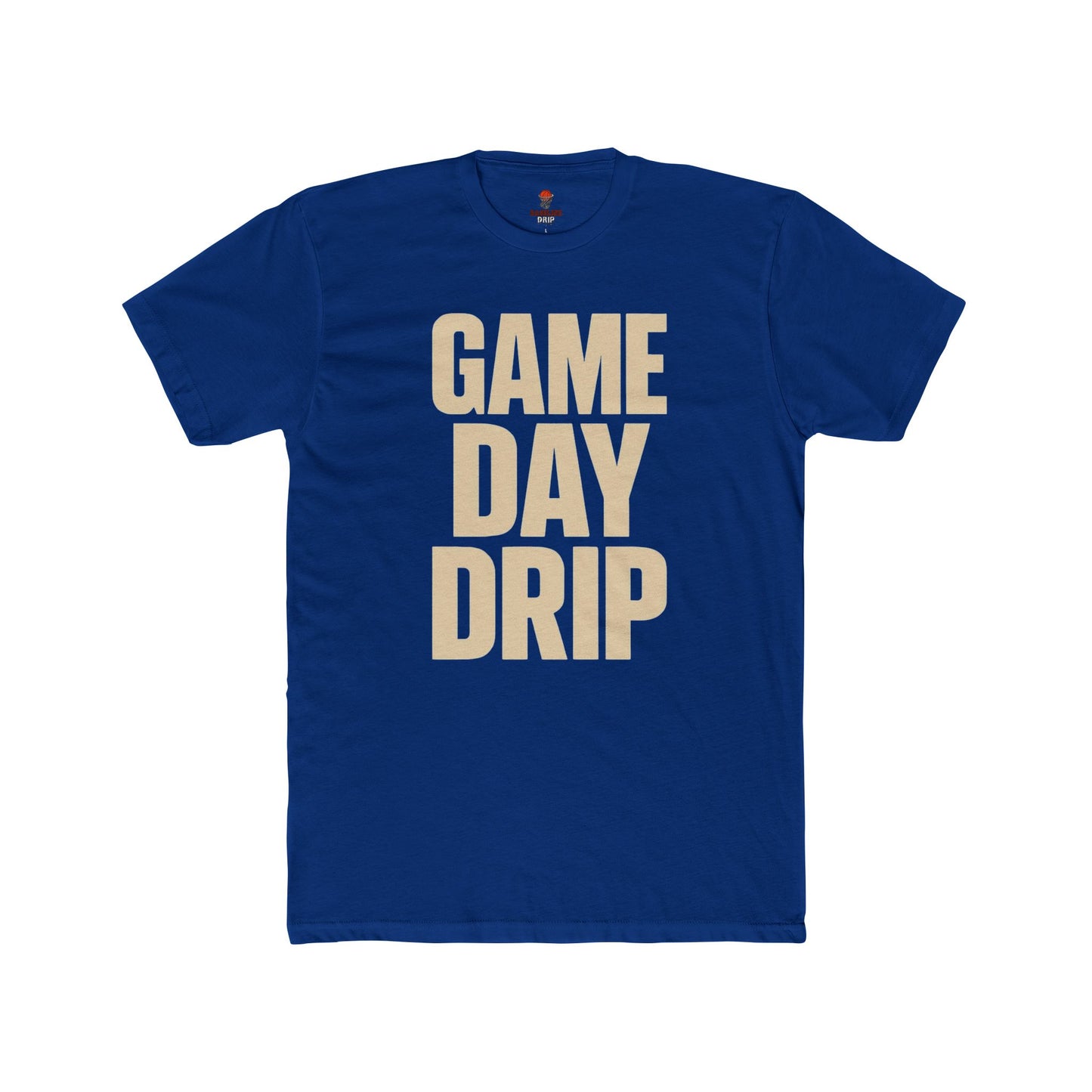 Adult Graphic Tee -Game Day Drip Unisex Cotton Crew Tee