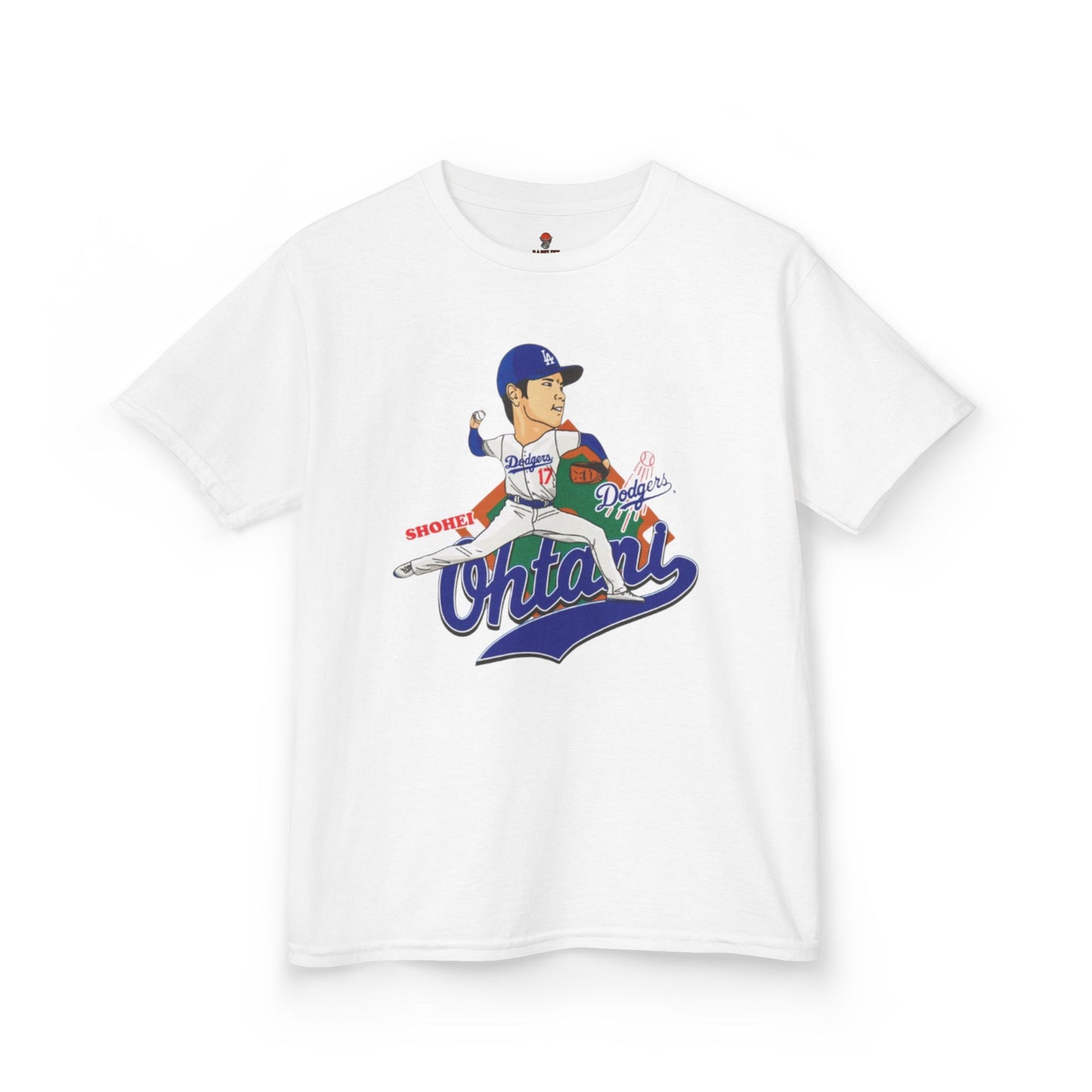 Kids Baseball Ohtani Tee, Youth Sports Shirt, Childrens Team Apparel, Baseball Fan Gift, Activewear for Boys and Girls