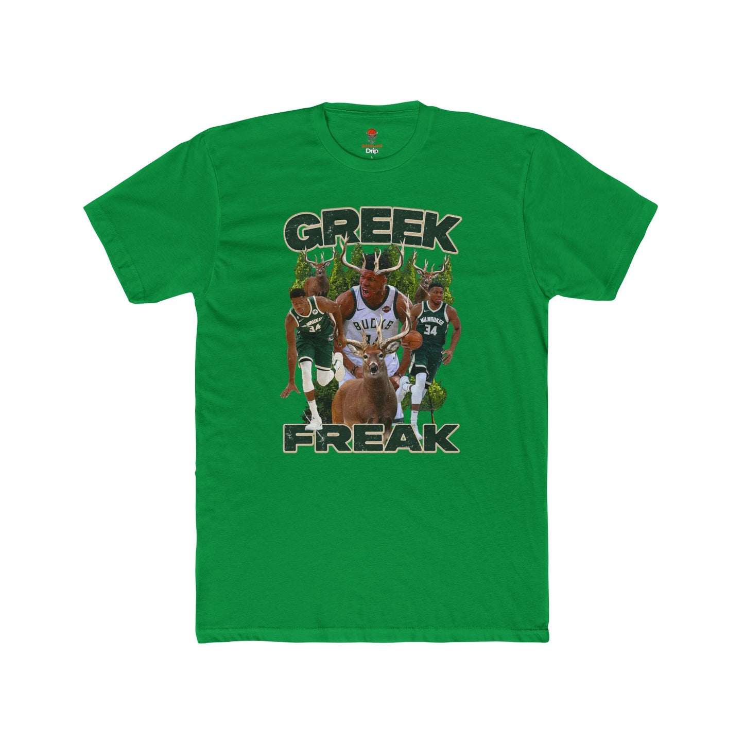 Adult Greek Freak Unisex Cotton Crew Tee - Perfect for Fans and Sports Lovers
