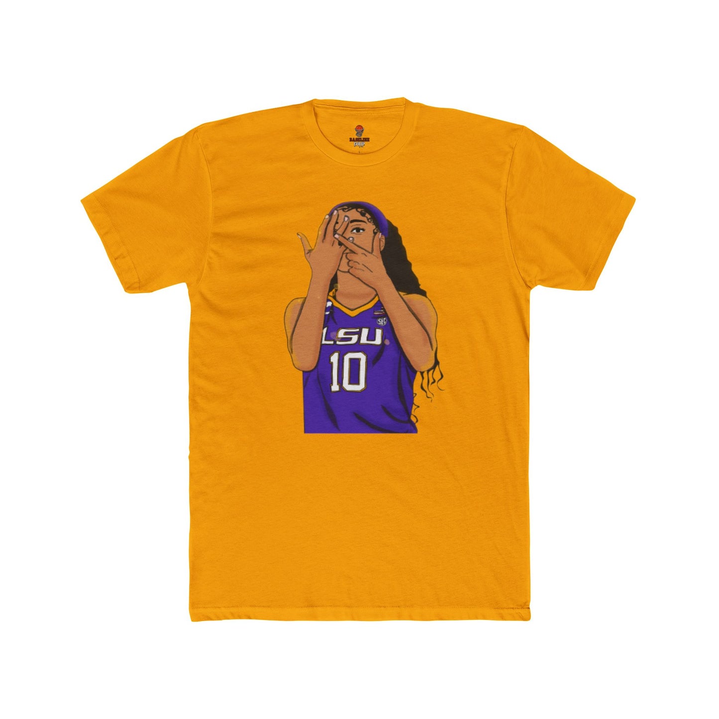 Adult Graphic Angel Ring Finger Tee