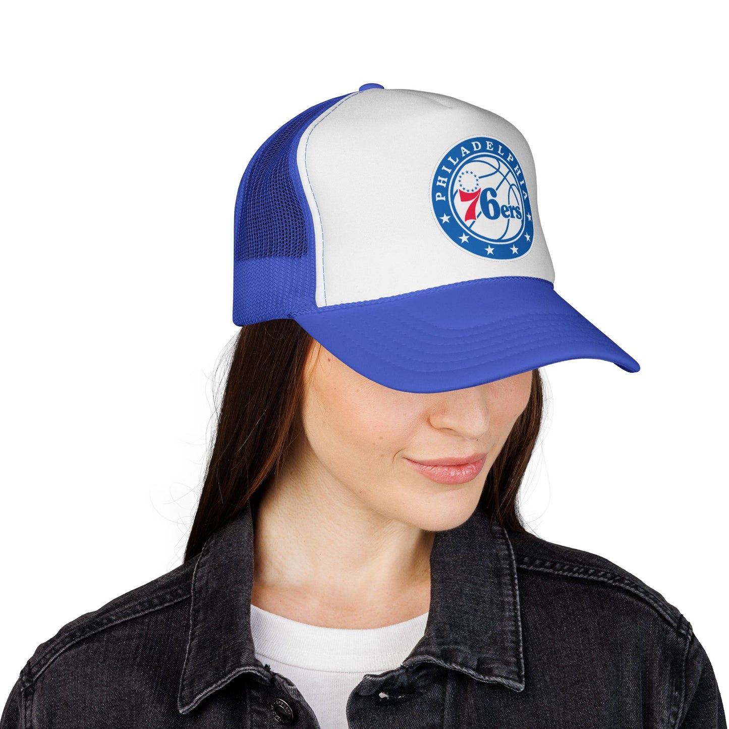 Philly 76ers Trucker Cap - Sporty Mesh Hat, Perfect for Game Day, NBA Fans, Gifts for Basketball Lovers, Summer Wear