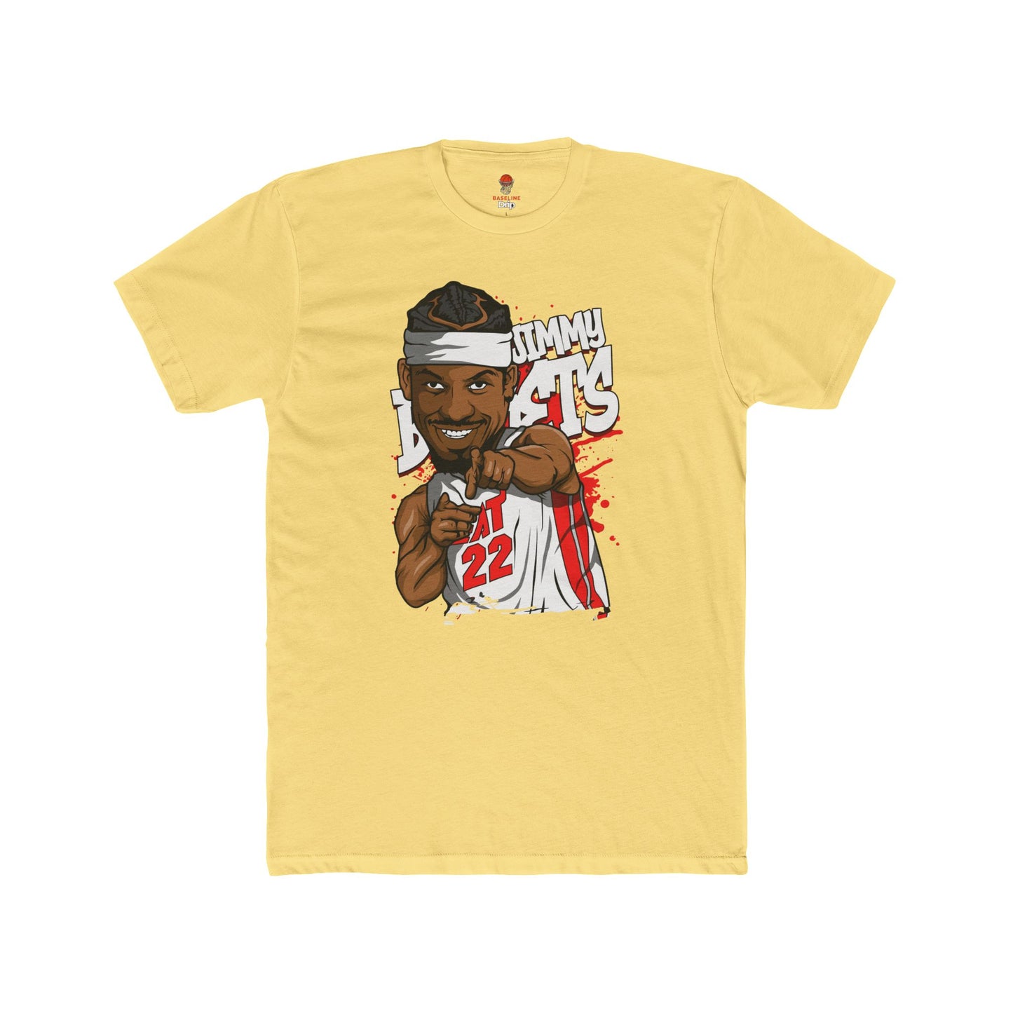 Adult Jimmy Buckets Unisex Cotton Crew Tee - Perfect for Basketball Fans