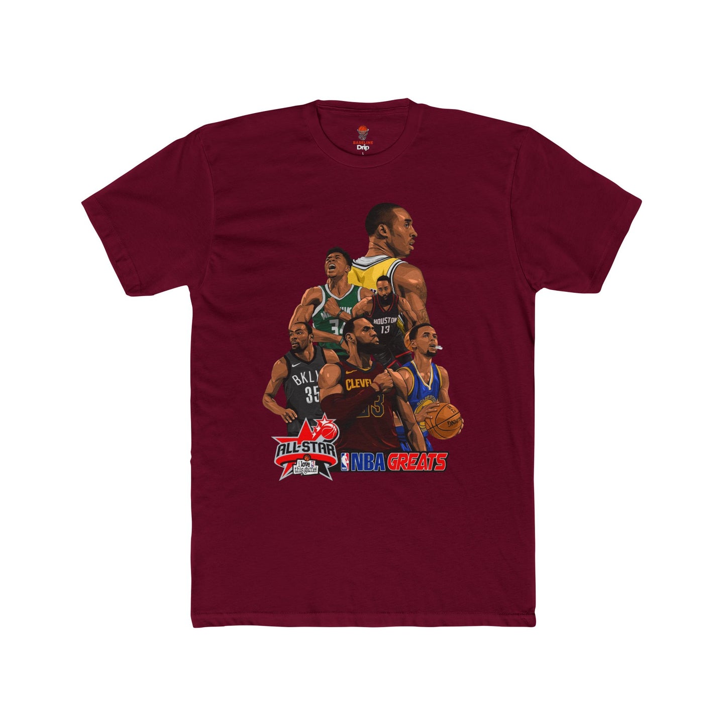 Adult NBA Classic Unisex Heavy Cotton Tee - Basketball Inspired Apparel