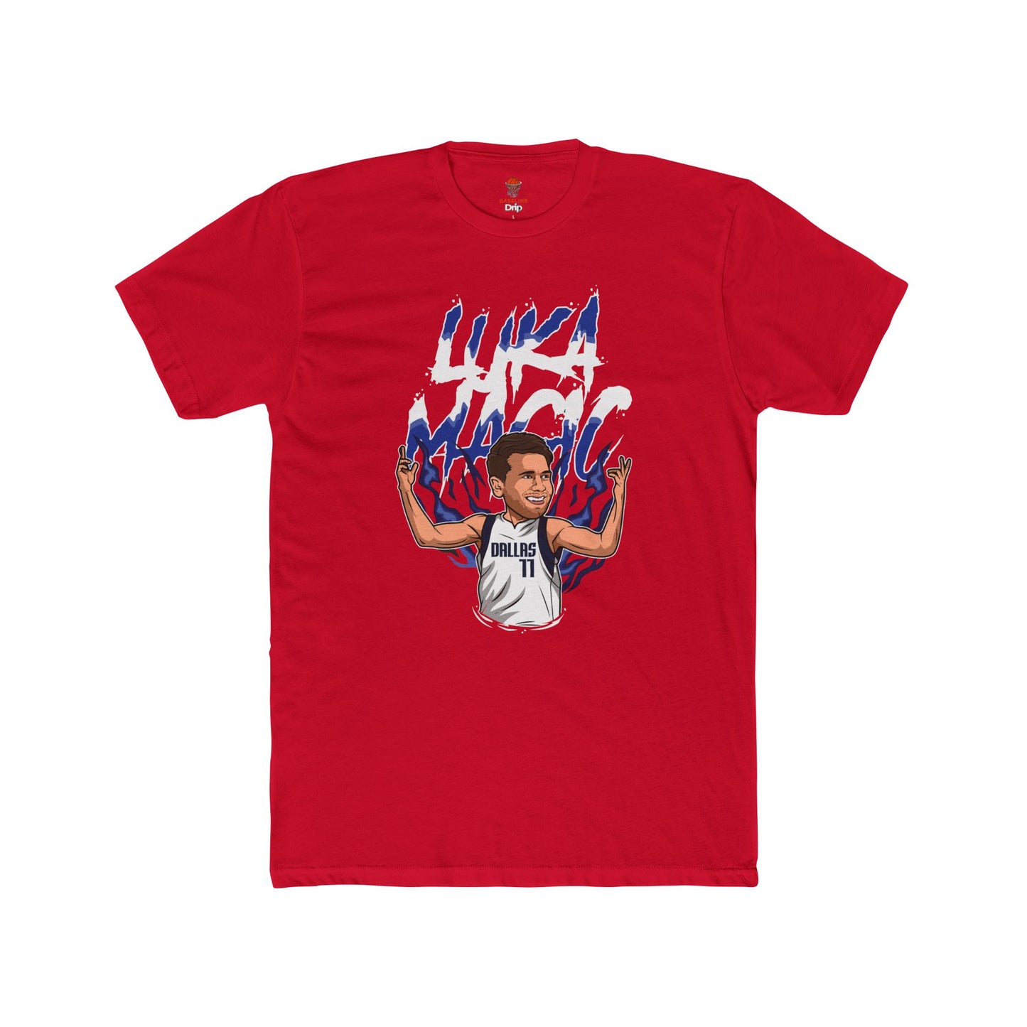 Adult Luke Magic Unisex Cotton Crew Tee - Perfect for Basketball Fans