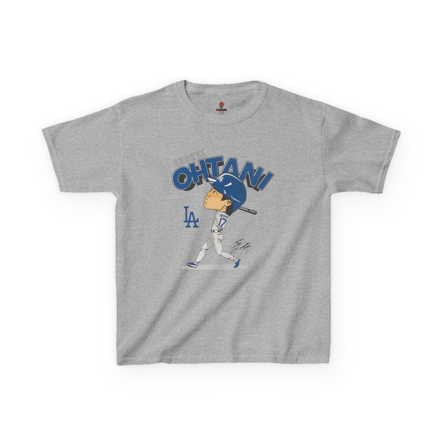 Kids Ohtani Homerun Baseball Tee, Youth Sports Shirt, Cool Graphic T-Shirt, Kids Gift for Sports Lovers, Gifts for Baseball Fans