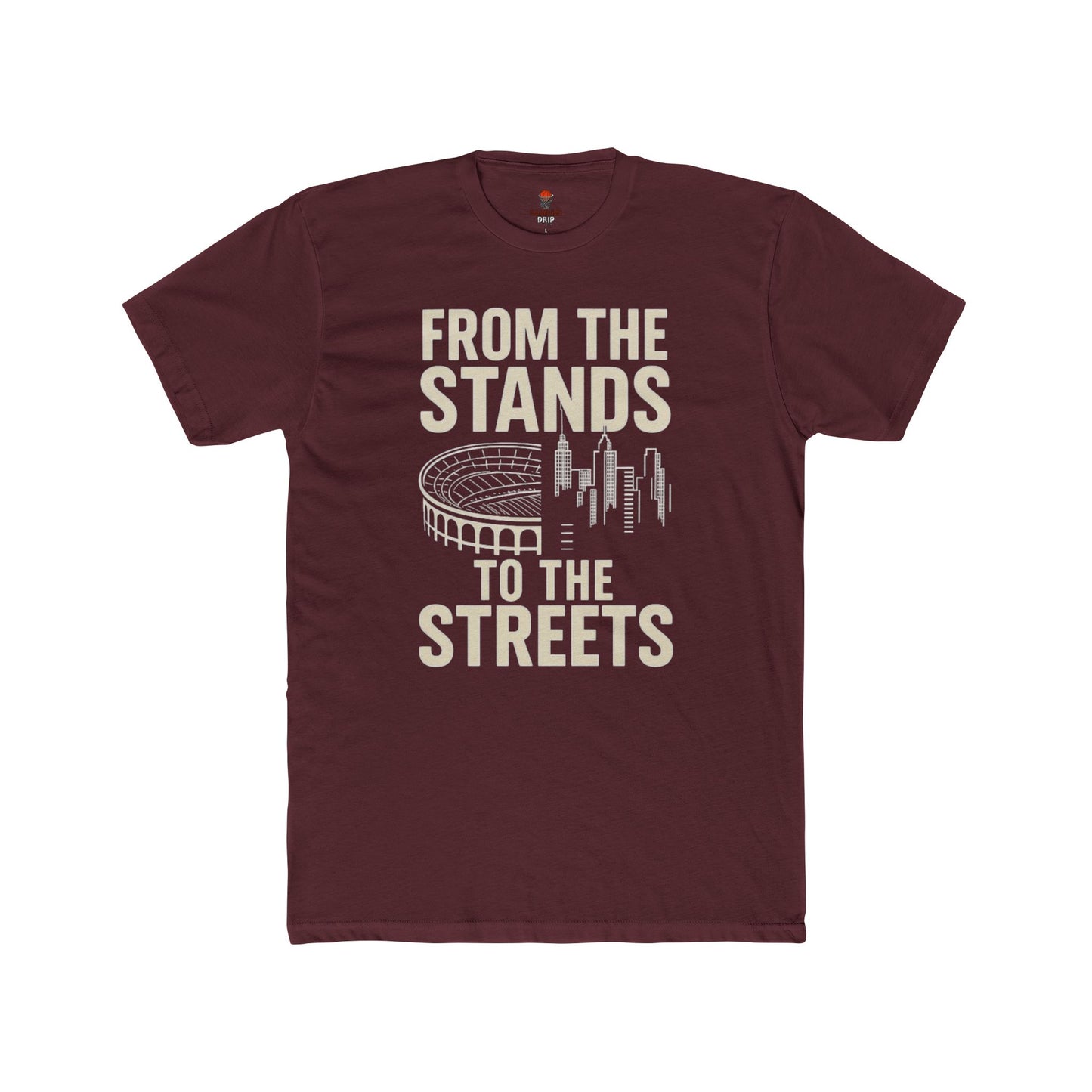 Adult Sports Season Ready Tee, Stands to the Streets