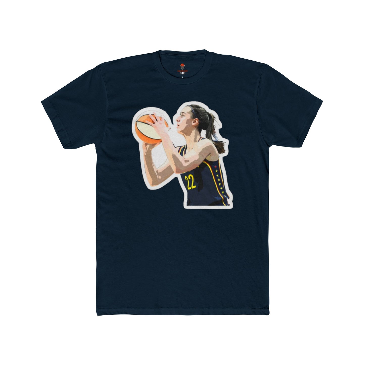 Adult Caitlyn Free Throw Tee - Unisex Cotton Crew