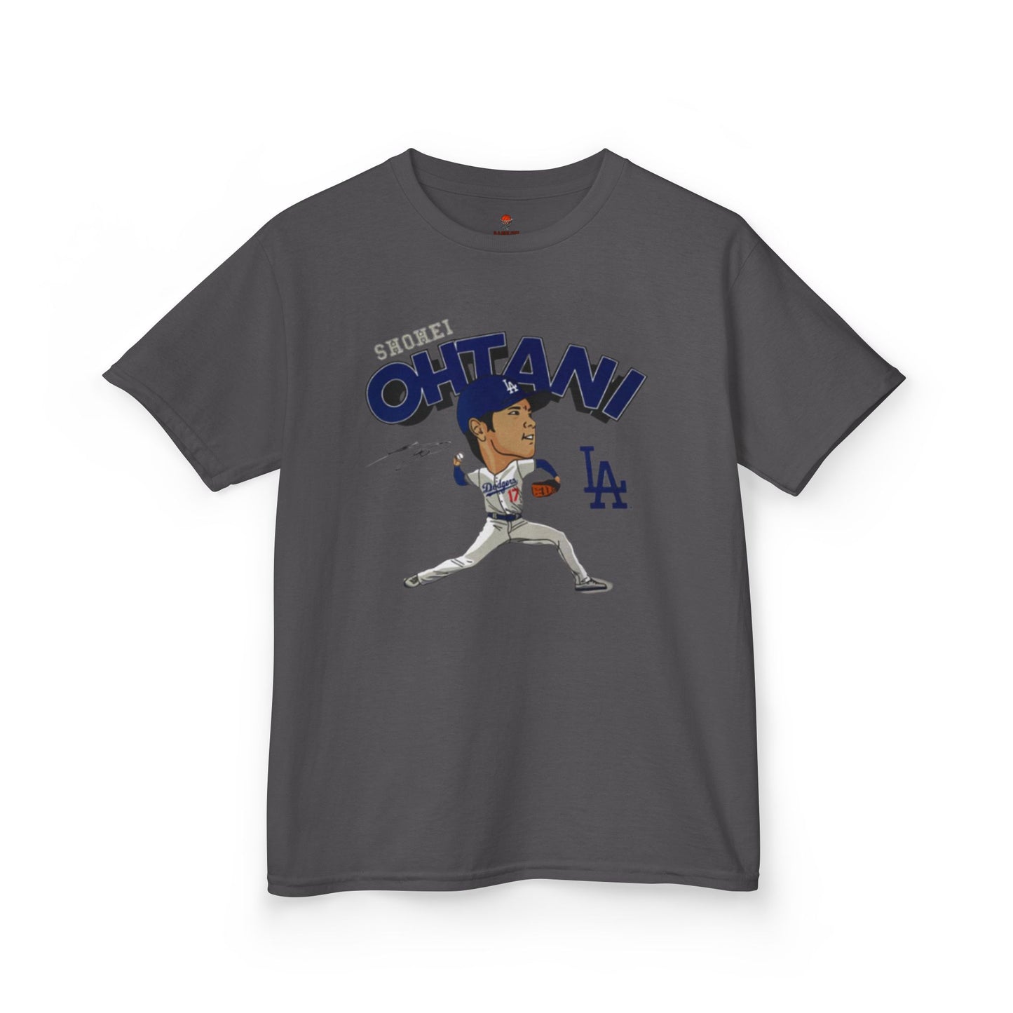 Kids Sports Shohei Tee, Youth Baseball Shirt, Kids Gift for Sports Fans, Playtime Apparel, Birthday Gift for Boys and Girls