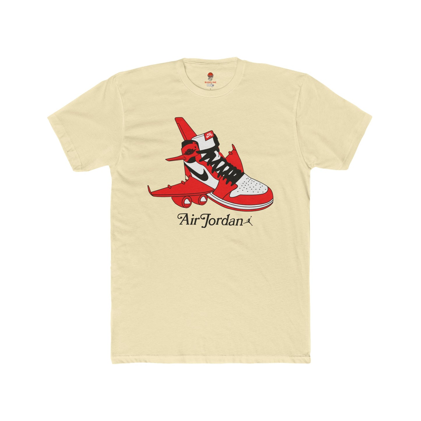 Adult MJ Air Flight Unisex Cotton Crew Tee - Perfect for Basketball Fans