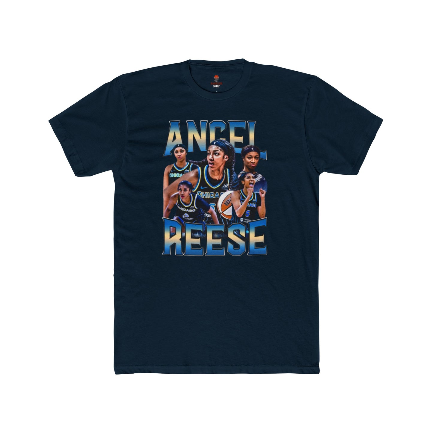 Adult Cotton Crew Tee Featuring Angel Reese - Basketball Fan Tee, Athletic Apparel, Gift for Sports Lovers, Casual Wear, Team Spirit Shirt