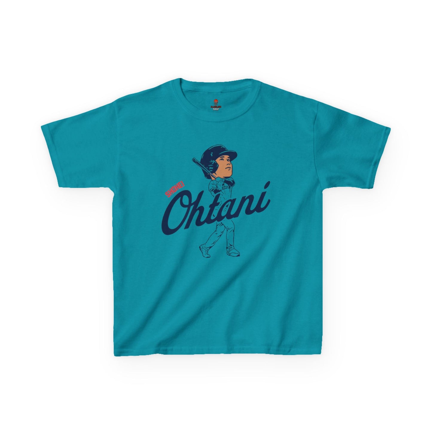 Kids Baseball Ohtani Sports Tee - Fun Baseball Shirt for Kids, Ohtani Graphic Tee, Birthday Gift, Baseball Fan Apparel, Summer Playwear