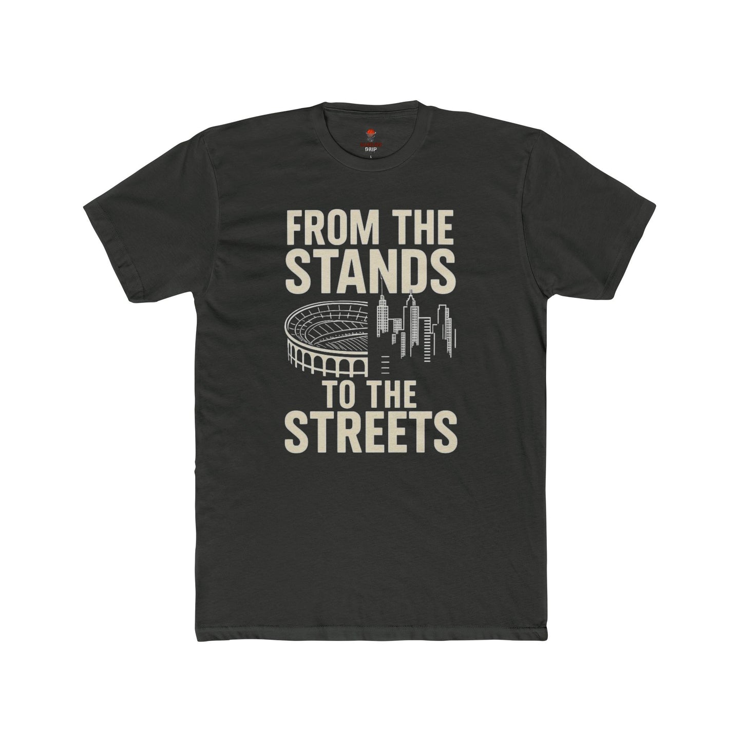 Adult Sports Season Ready Tee, Stands to the Streets